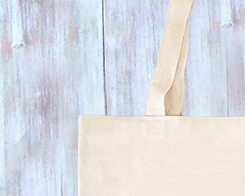 Honeymoon Vibes Canvas Tote Bag - Stylish Grocery & Market Tote - Perfect for Beach, Shopping & Travel - Durable Book Bag for Everyday Use