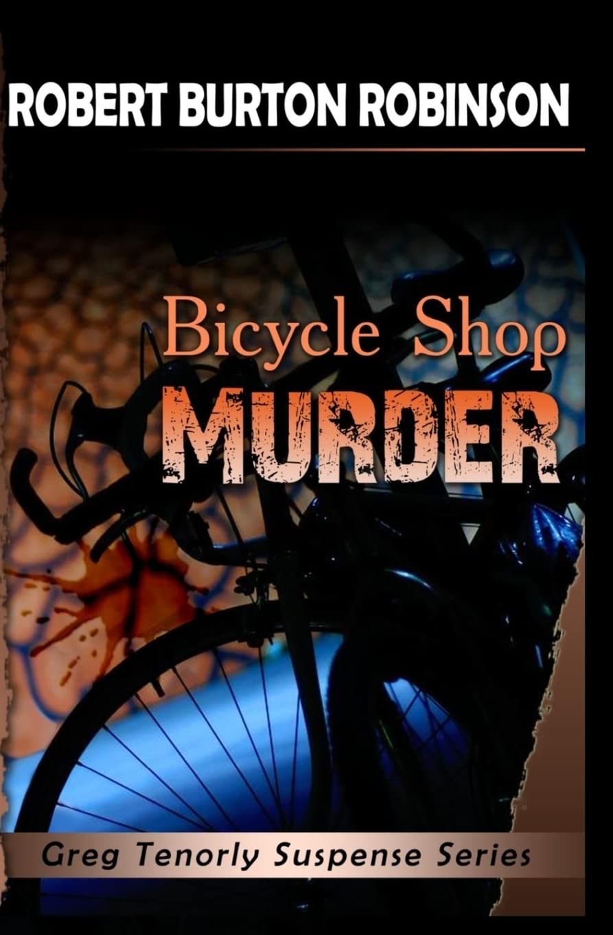Bicycle Shop Murder: Book 1 of Greg Tenorly Suspense Series - Crime Thriller Novel for Adults | Perfect for Mystery Lovers & Book Club Discussions