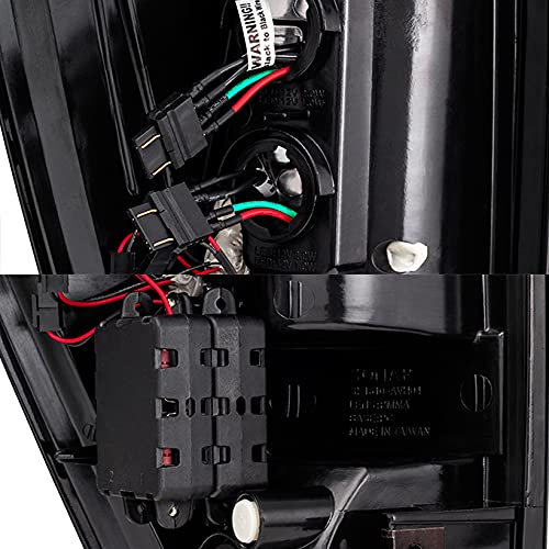 AKKON LED Tail Lights for 2002-2006 Chevy Avalanche GMT800 - Red Rear Brake Lamps Replacement Pair - Perfect for Night Driving & Enhanced Safety