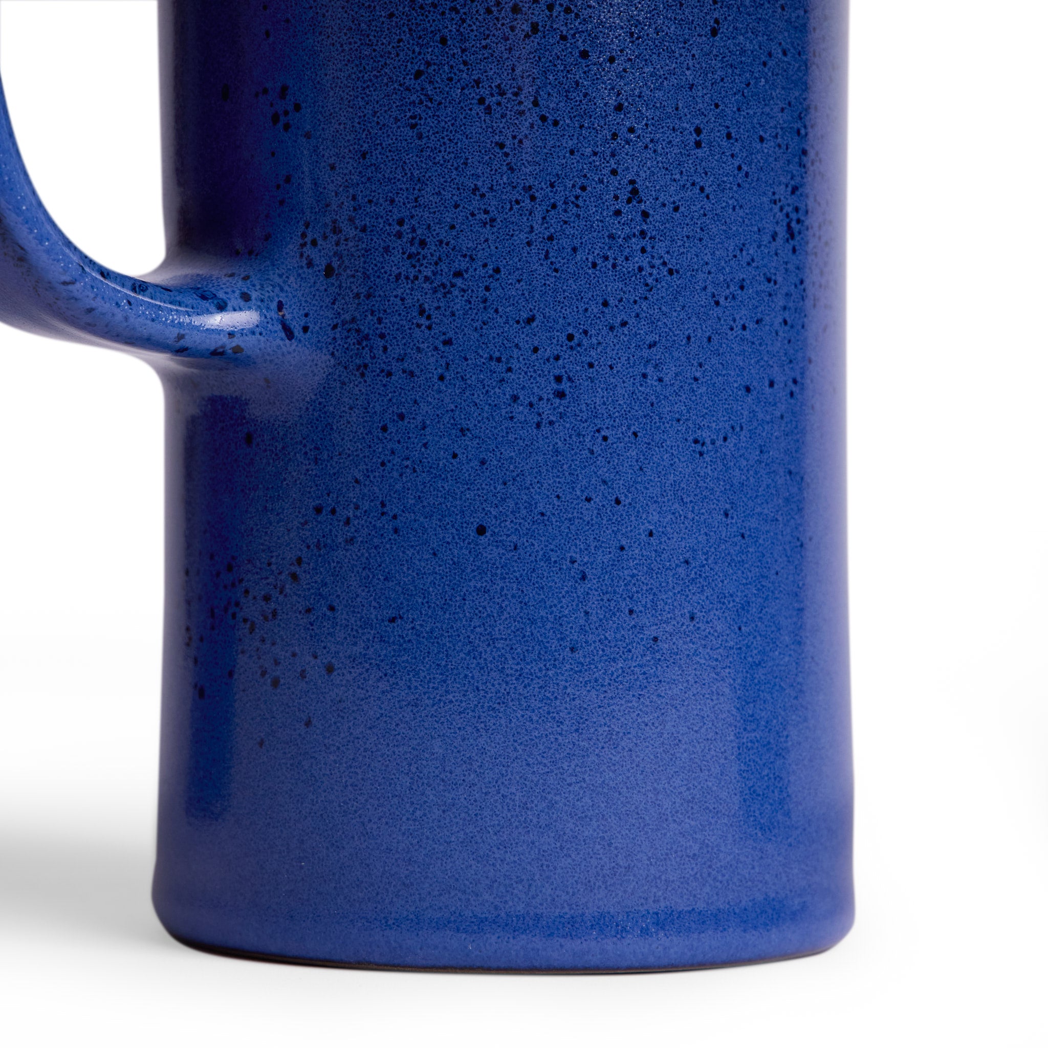 Moonstone & Midnight Small Pitcher - Elegant Glass Pitcher for Water, Juice, or Cocktails - Perfect for Home, Kitchen, or Party Serving