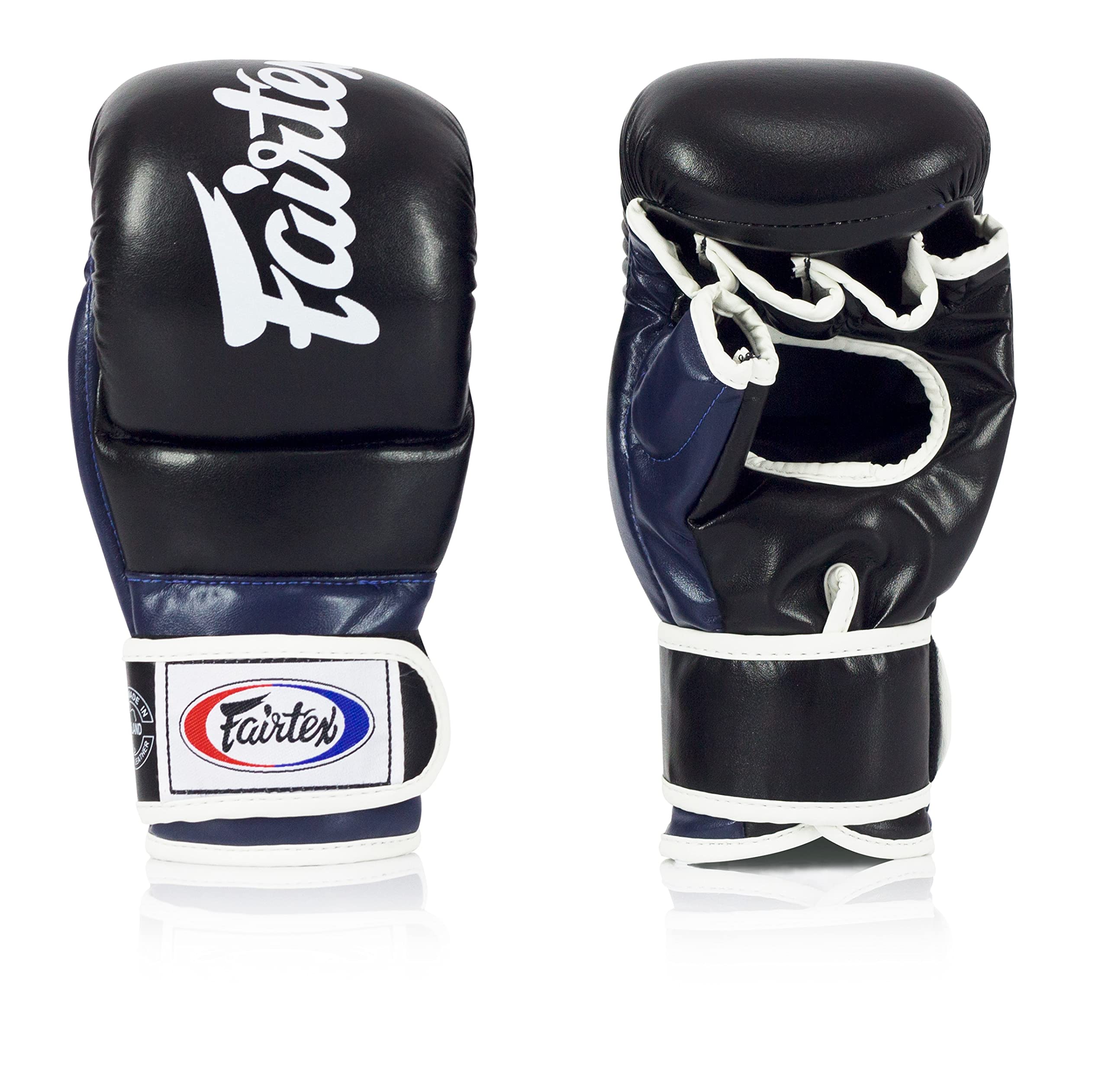 Fairtex FGV18 Muay Thai Boxing Gloves for Men, Women & Kids - Premium Leather MMA & Martial Arts Training Gloves | Lightweight, Shock Absorbent Punching Gloves for Boxing, Kickboxing & Fitness Workouts