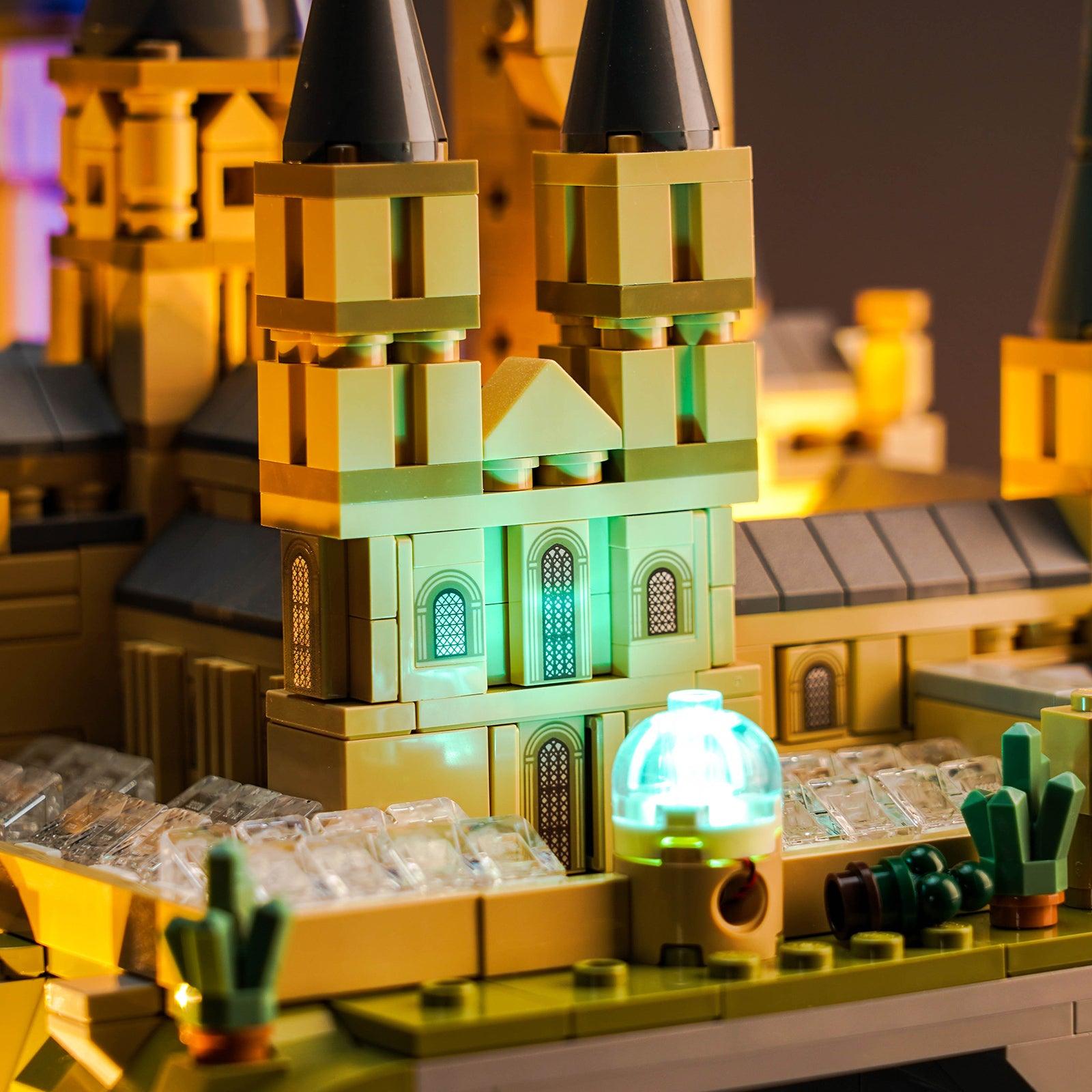 ICuanuty LED Lights Kit for LEGO 76419 Hogwarts Castle - DIY Lighting Set for Harry Potter Building Blocks - Enhance Display for Home Decor, Gift, or Collection
