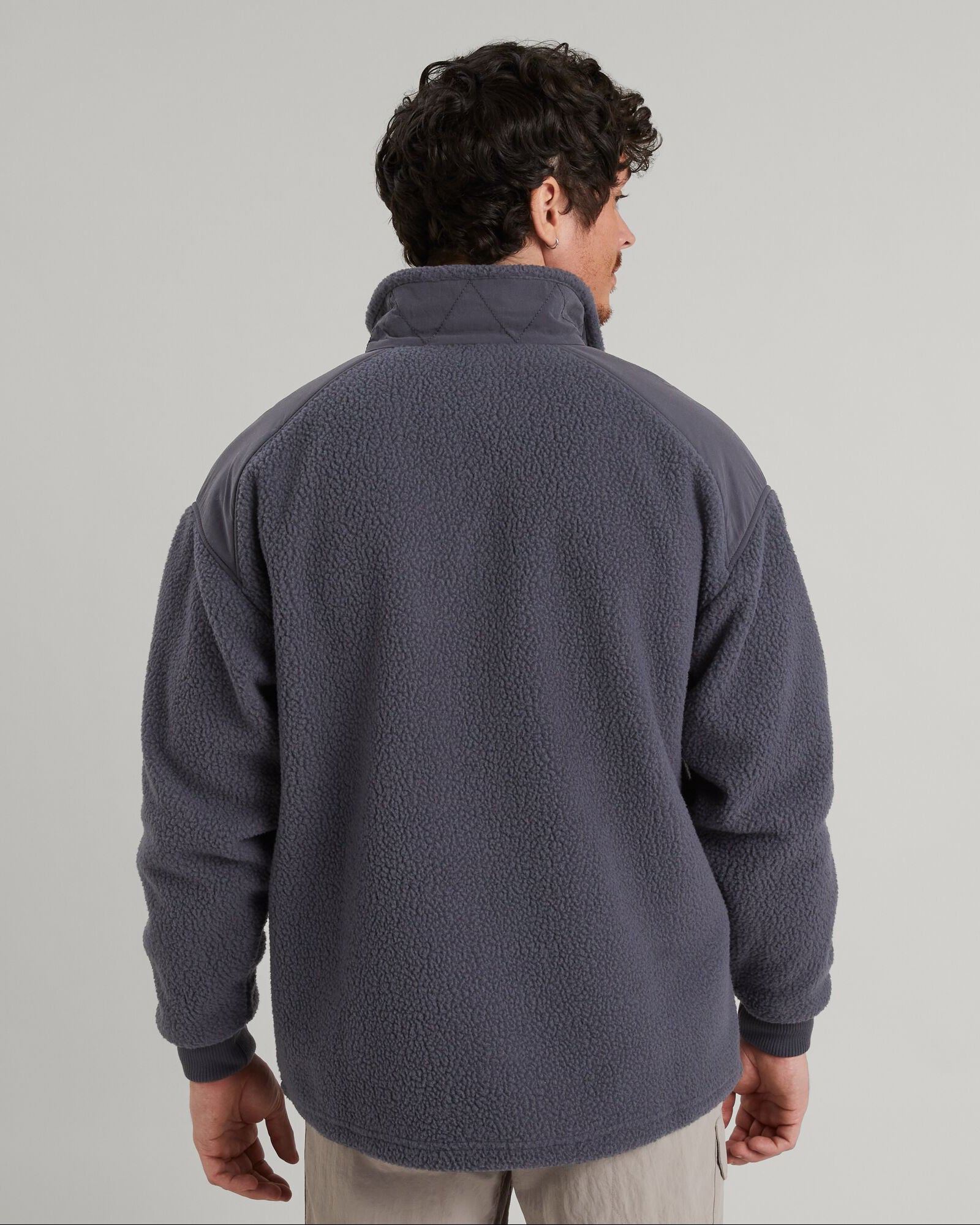 Co Z High Pile Fleece Jacket for Men - Warm Winter Coat with Soft Lining | Perfect for Outdoor Activities, Camping & Casual Wear