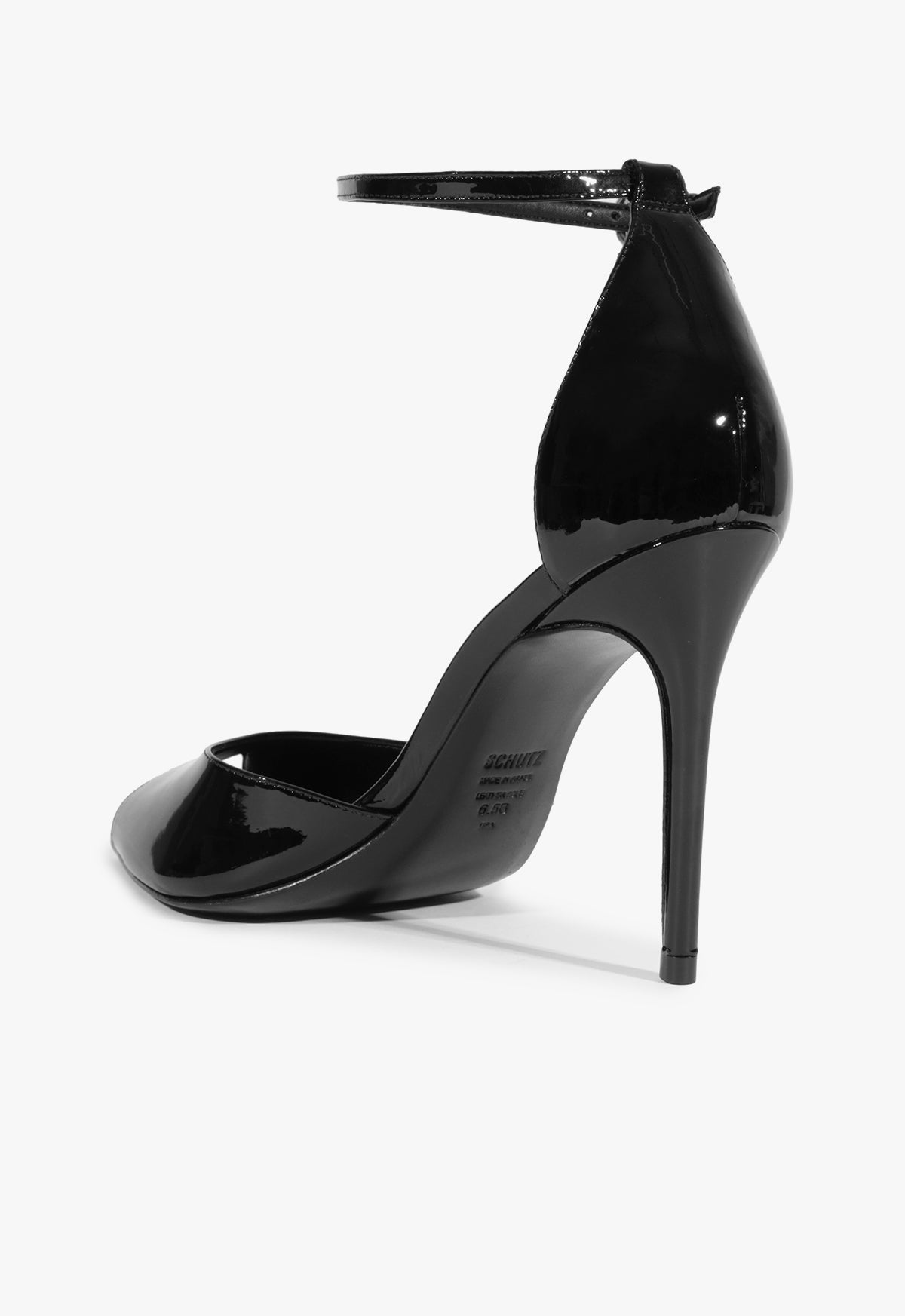 Lena Patent Leather High Heel Pumps for Women - 24mm Heel Height, Stylish & Comfortable (Model S2200700350003) - Perfect for Office, Party, Wedding & Evening Events