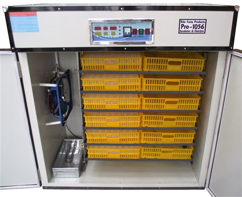 Rite Farm Pro 1056 Professional Egg Incubator & Hatcher - Automatic Temperature Control for Chicken, Duck, Quail Eggs - Perfect for Poultry Farming, Hatching Projects & Backyard Chicken Coops
