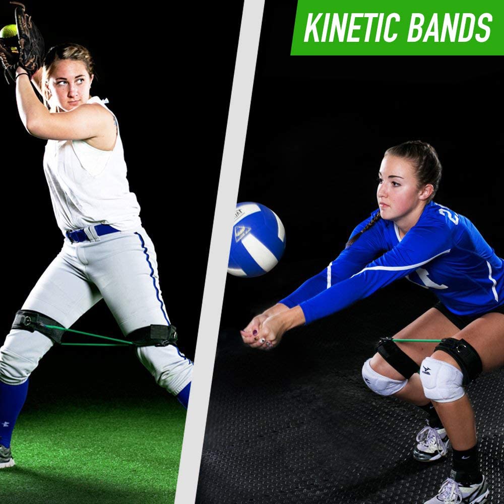 TOBWOLF Volleyball Training Resistance Band - Elastic Pull Rope for Strength & Agility Drills - Improve Jump & Bounce - Prevent Excessive Arm Movement - Perfect for Volleyball Players & Athletes - Use for Gym, Home Workouts & Sports Training