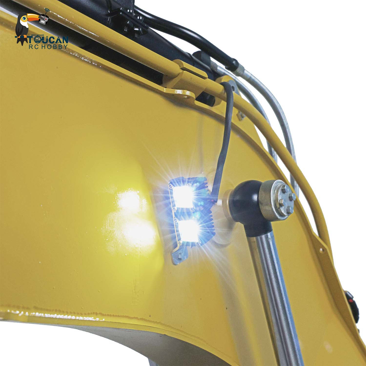 1/14 Scale 63KG 6015B Metal Hydraulic RC Excavator with LCD Display - 360° Rotation, Pre-Assembled Body - Perfect for Construction Simulation & Heavy Duty Play