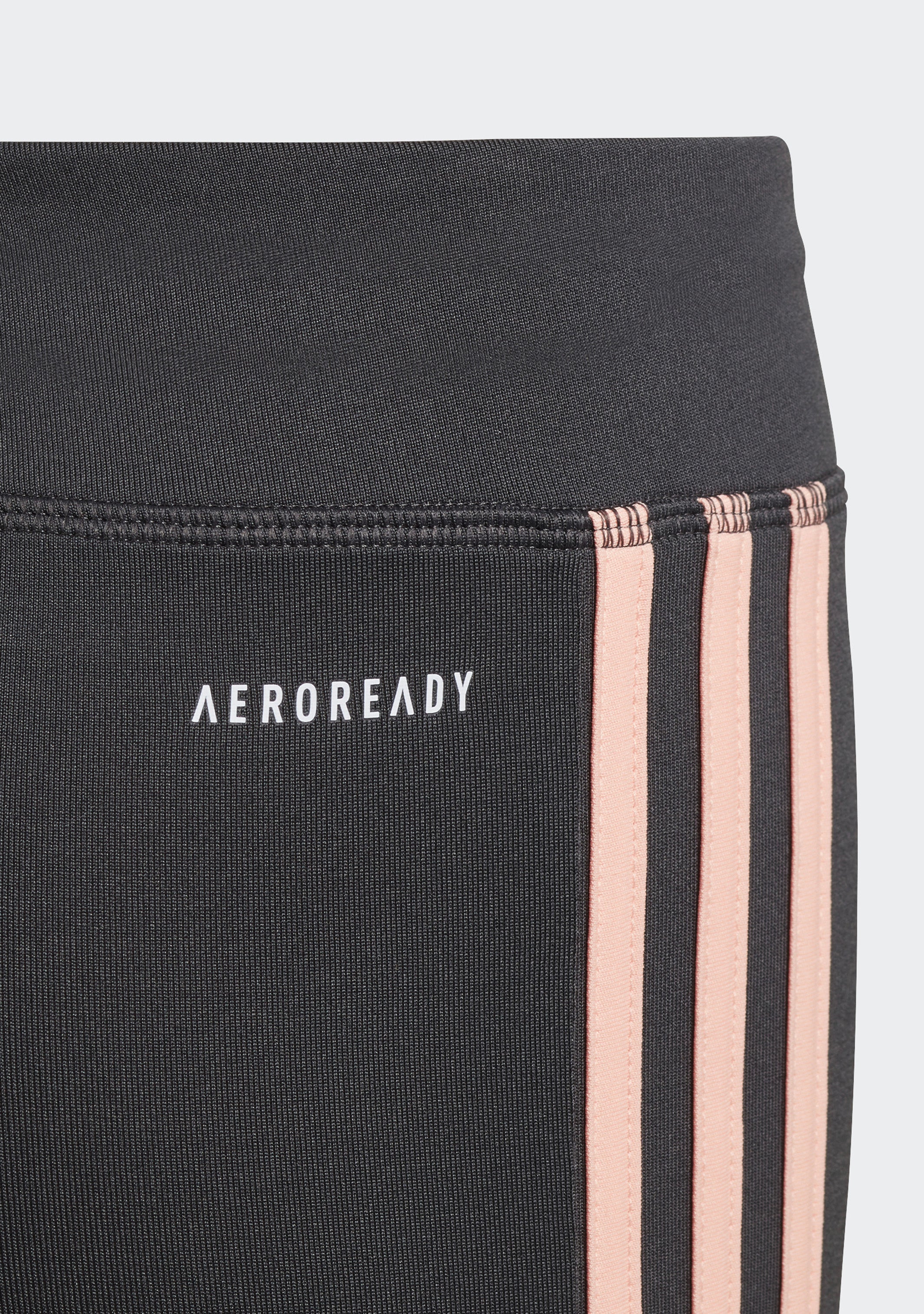 Adidas Girls' 3 Stripes Training Leggings - High-Performance Workout Pants for Yoga, Running & Gym | Moisture-Wicking & Comfortable