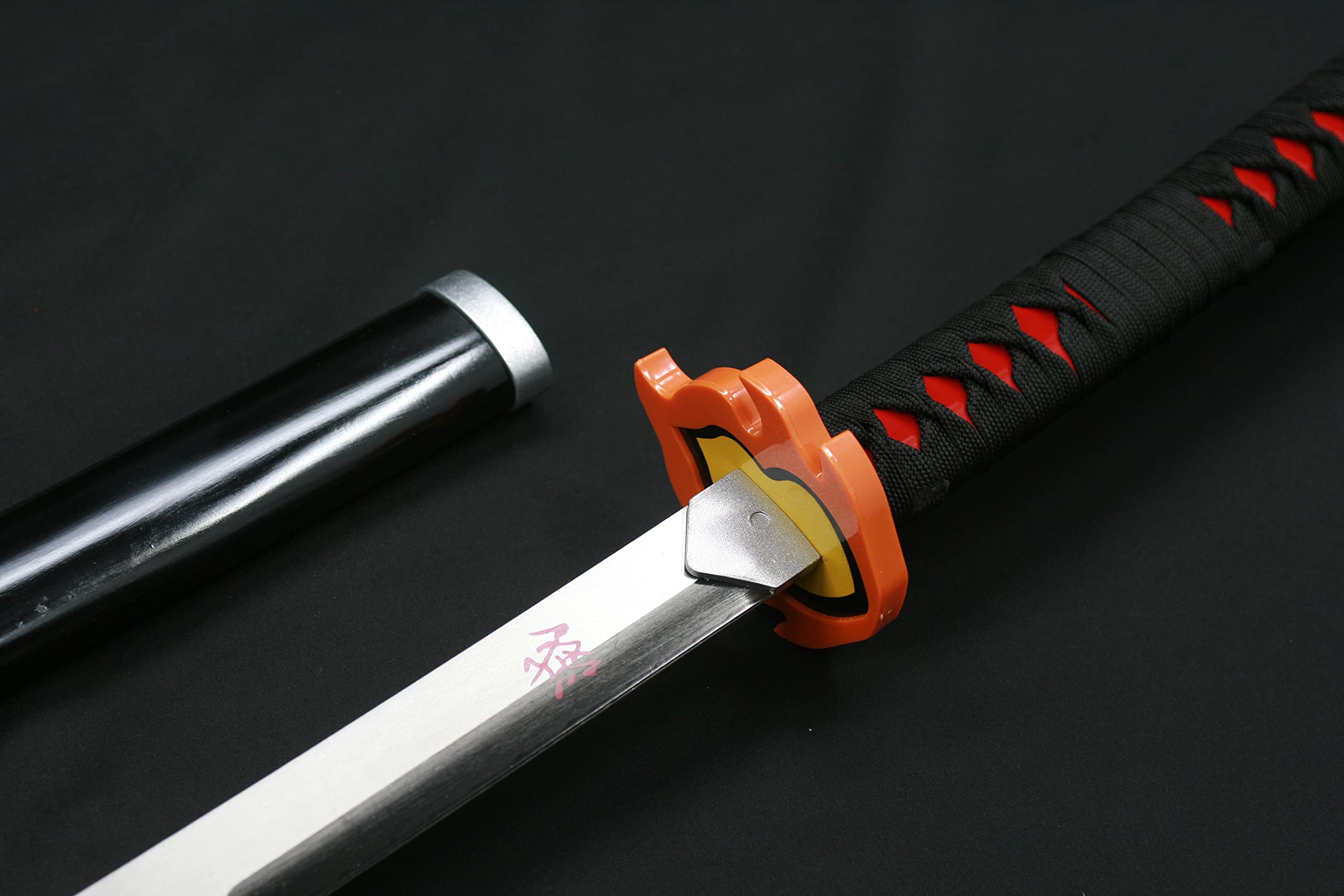 Demon Slayer Sword - Kimetsu no Yaiba Tanjiro Kamado & Shinobu Kochou Cosplay Replica - High Carbon Steel Anime Prop for Collectors, Cosplay Events, and Home Display