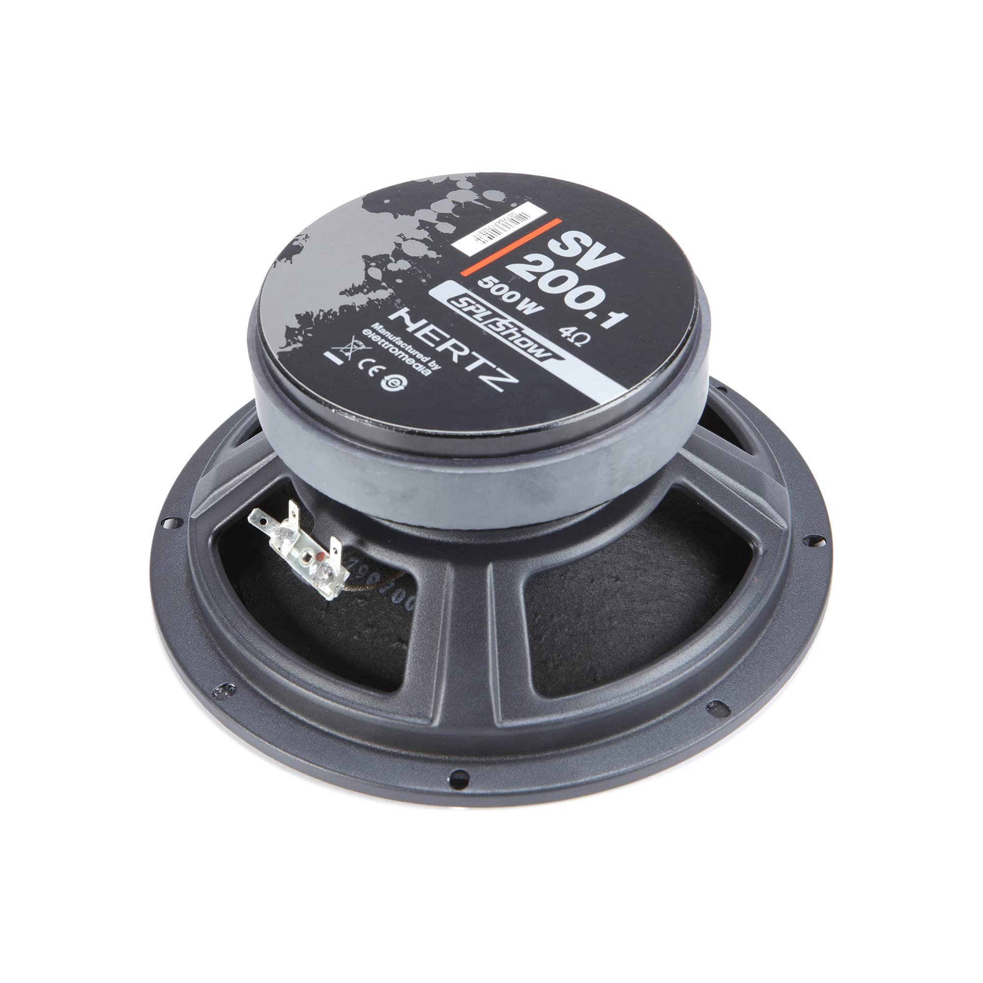 Hertz SPL Show Series SV-2001 8 Inch 200mm 4-Ohm Midrange Car Speakers Pair - Premium Sound Quality for Car Audio Systems & Vehicle Upgrades