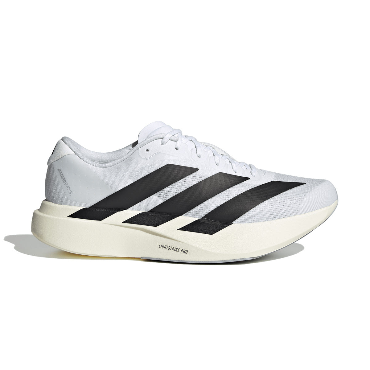 Adizero Evo SL Running Shoes - Lightweight Performance Sneakers for Men & Women | Cloud White Color | Perfect for Marathon Training & Road Running