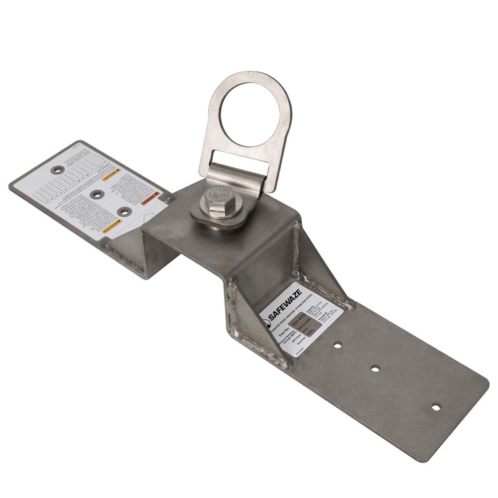 Heavy Duty Corrugated Roof Anchor - Fall Protection Safety Hook for Construction & Roofing Work - Ideal for Roofers, Contractors & DIY Projects