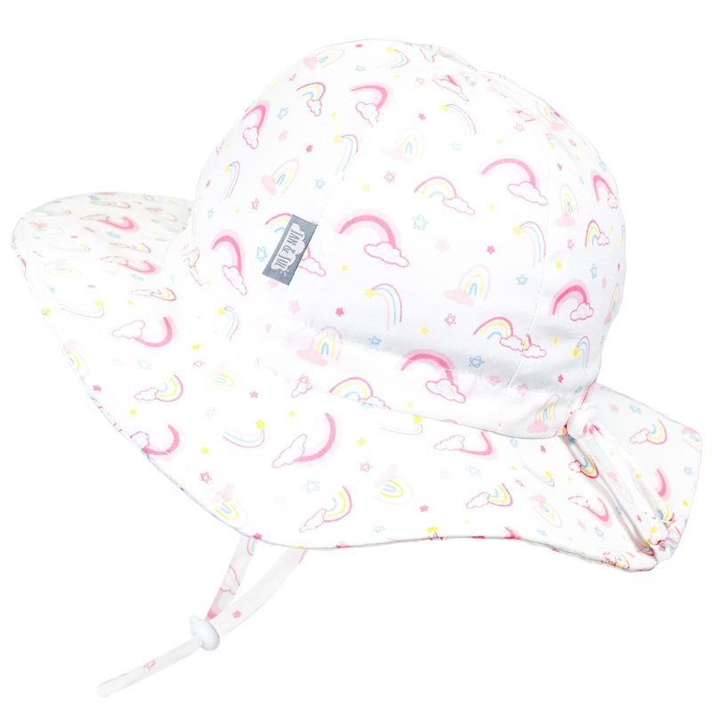 Jan & Jul Grow With Me Cotton Floppy Sun Hats for Babies & Toddlers - UV Protection Wide Brim Summer Beach Hat for Outdoor Play, Park, and Travel