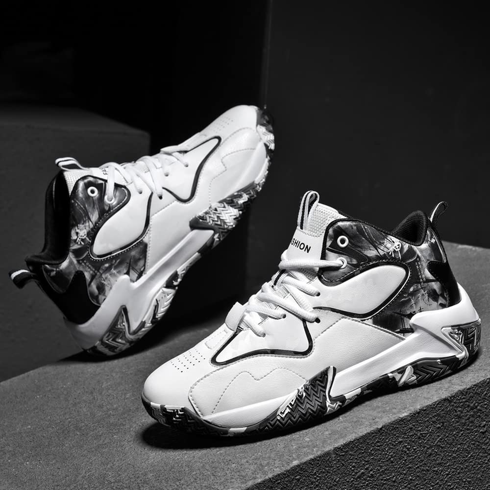 **Men's Large Size Basketball Shoes - High-Performance Sneakers for Running & Outdoor Sports | Durable & Comfortable for Gym, Court & Casual Wear**