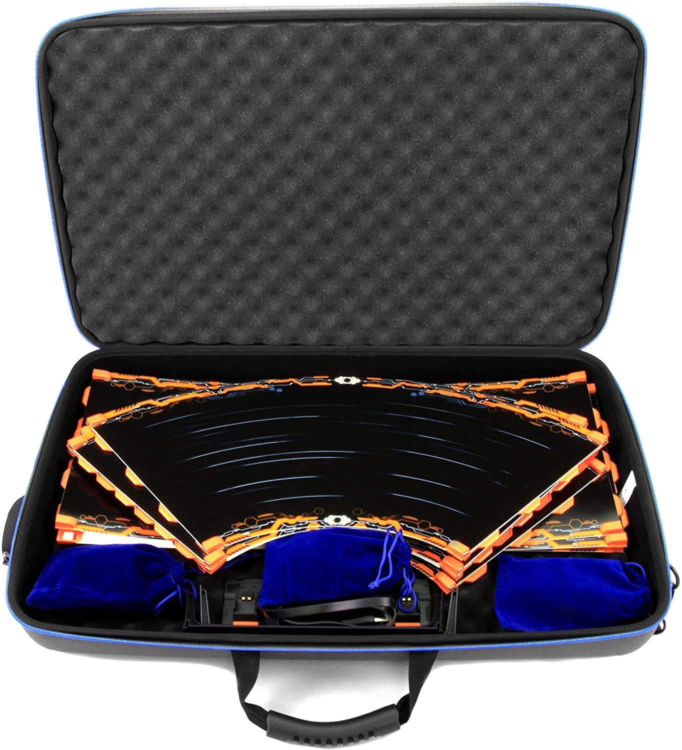 CASEMATIX Garage Box Storage Case for Anki Overdrive Starter Kit - Holds Tracks, Supercars & Charging System - Durable Organizer for Racing Game Accessories - Perfect for Home Play & Travel Storage