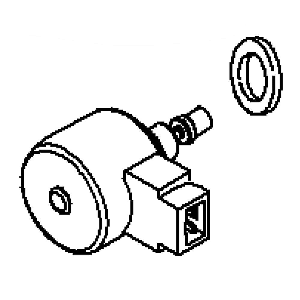 Briggs & Stratton 596039 Genuine OEM Fuel Solenoid Replacement Part for Lawn Mowers, Generators & Outdoor Power Equipment