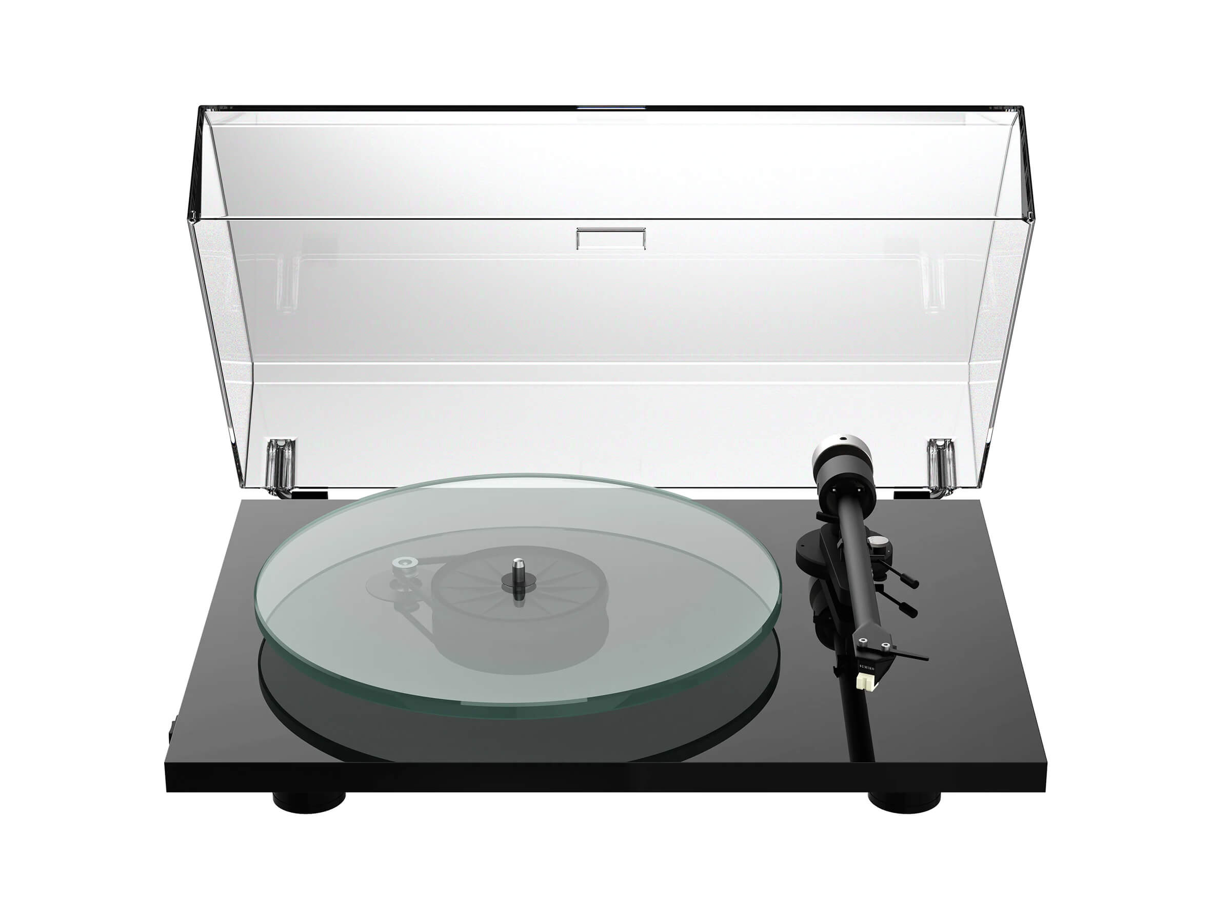 Pro-Ject T2 W Turntable - High Fidelity Vinyl Record Player with Belt Drive & Built-in Phono Preamp - Perfect for Home Audio & DJ Setups