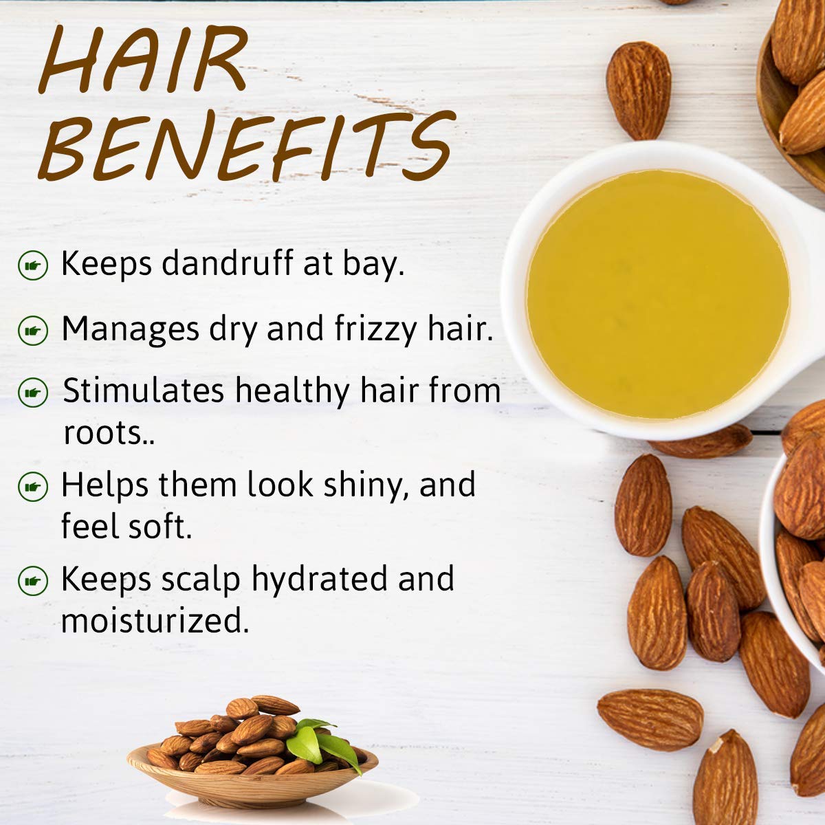 Khadi Rishikesh Herbal Almond Hair Conditioner 210ml - Natural Hair Fall Control for Long, Strong & Healthy Hair | Reduces Breakage & Frizz | Vegan Hair Rescue Treatment for Weak, Damaged Hair | Perfect for Daily Use & Post-Wash Care | Includes Free Bathing Loofah Sponge