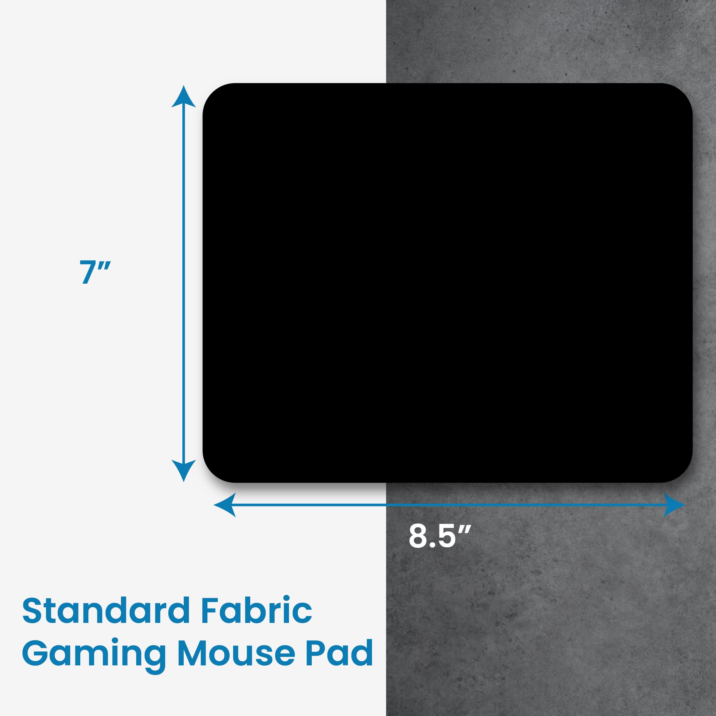 OTM Essentials Stanford University Standard Fabric Mouse Pad - Non-Slip Desk Accessory for Work & Gaming | Perfect for Office, Home & Dorm Room Setup