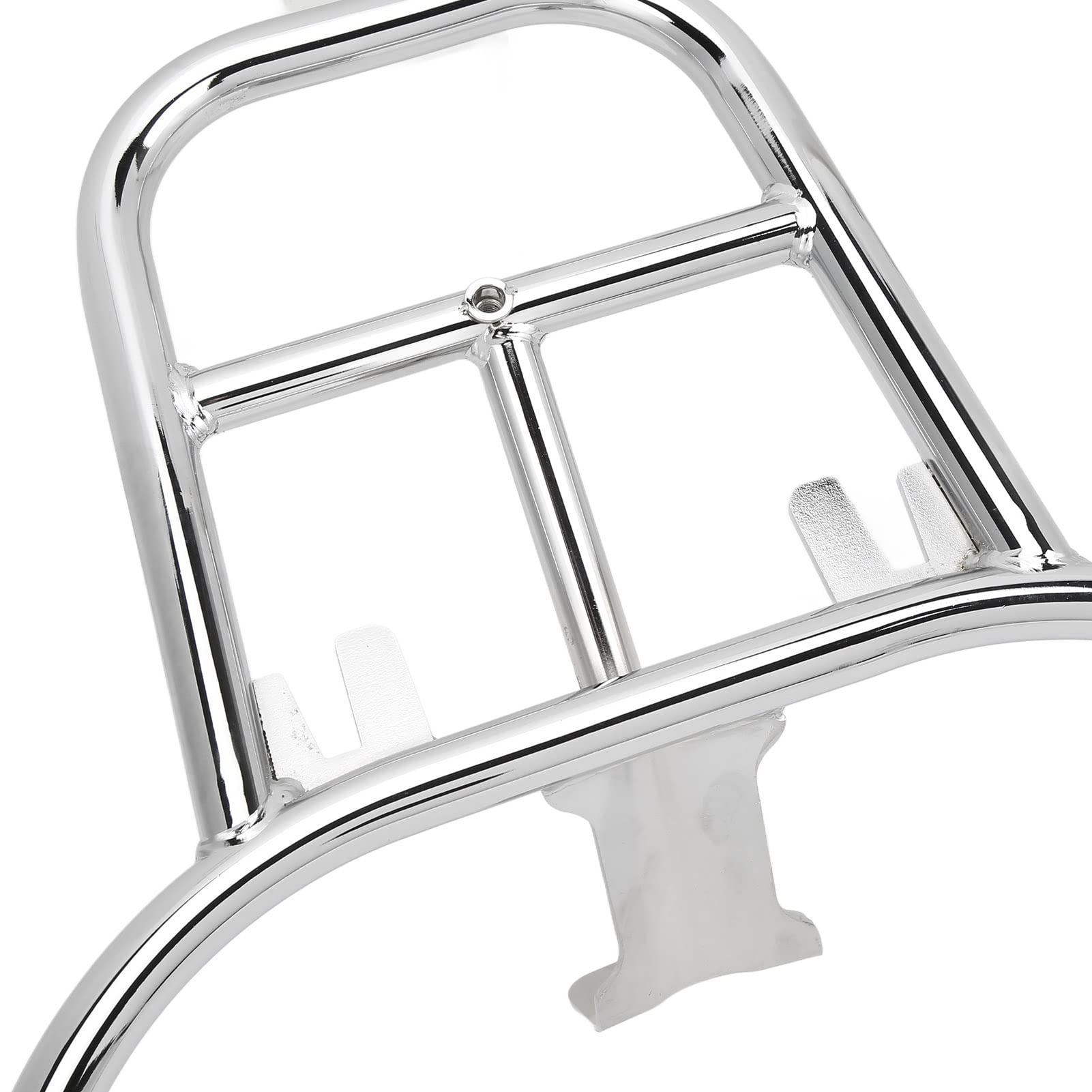 Ymiko CNC Aluminum Motorcycle Rear Luggage Rack - Heavy Duty Cargo Carrier Holder for Vespa GTS 300 Scooter | Perfect for Commuting, Touring & Grocery Hauling