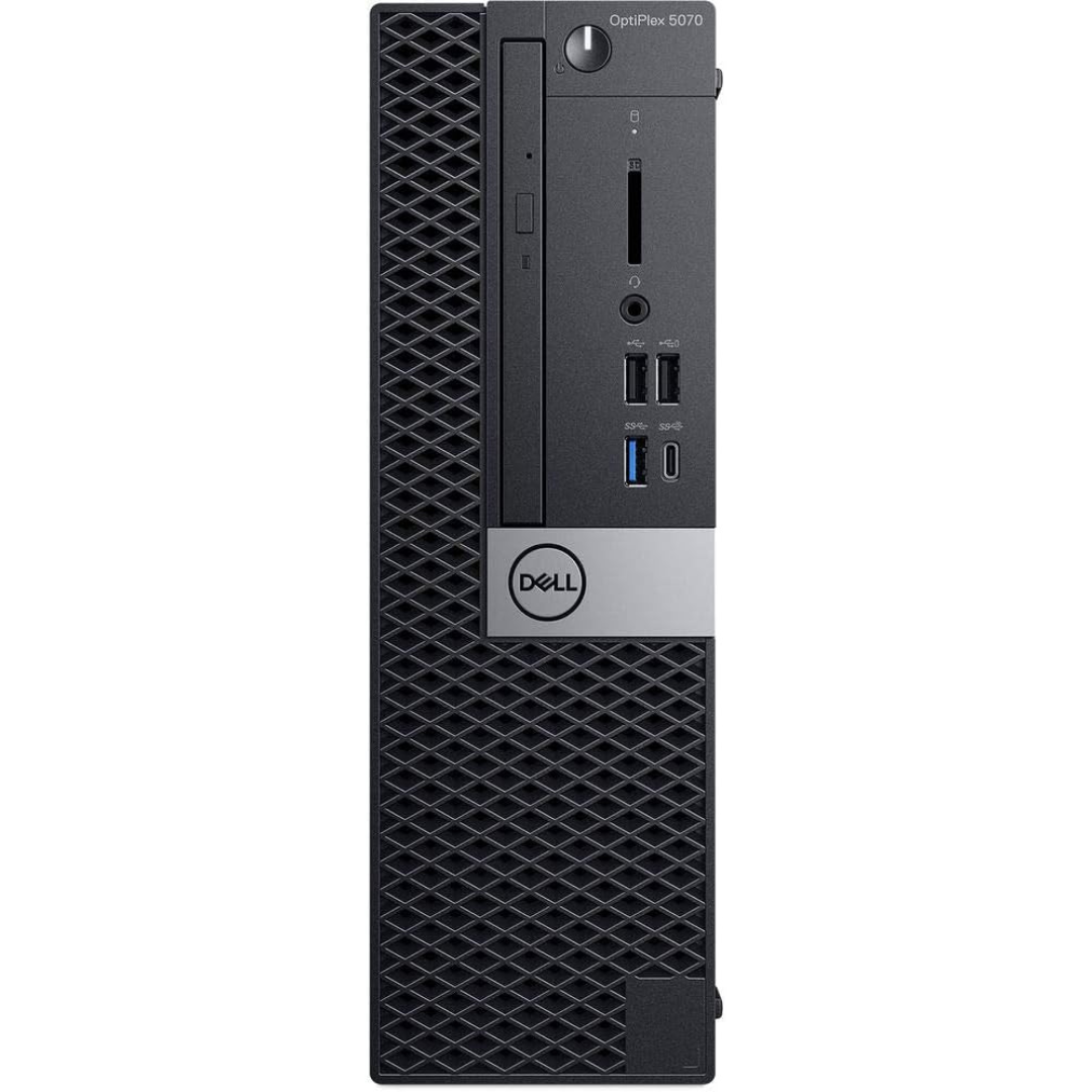 Refurbished Dell Optiplex 5070 SFF Desktop - Intel Core i7-9700 3.0GHz, 16GB RAM, 512GB SSD, Win 11 Pro | Compact Business PC for Office, Home & Remote Work