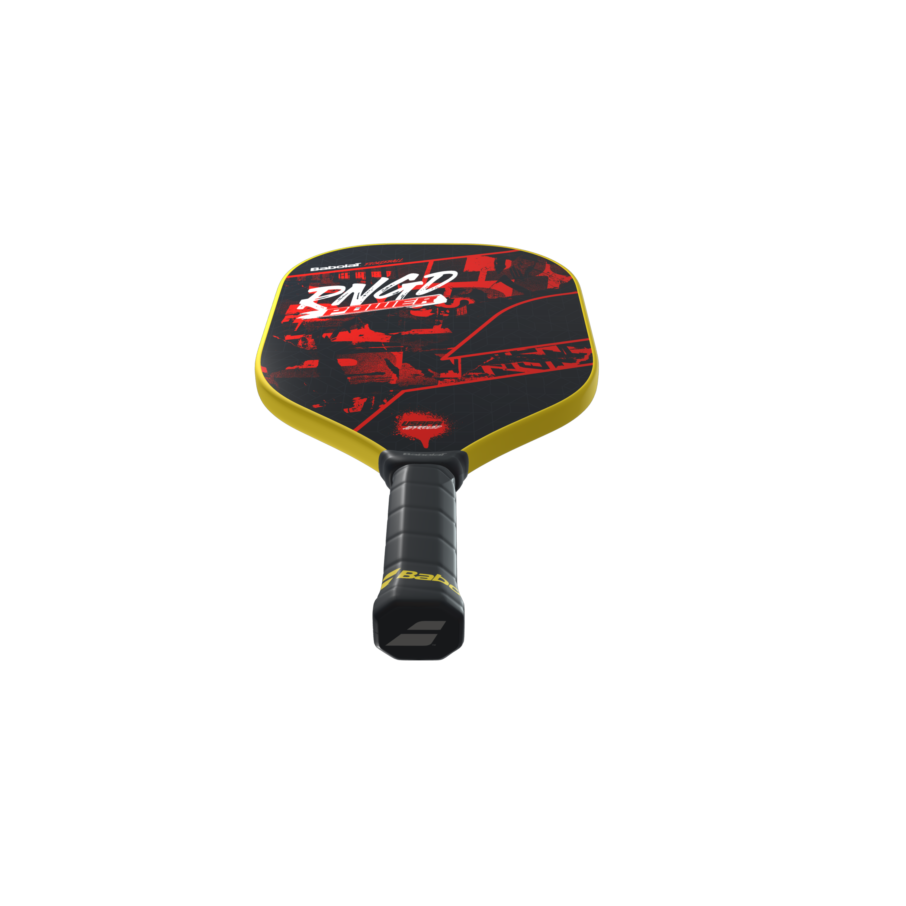 Babolat RNGD Power Pickleball Paddle - 8.1oz Lightweight Carbon Fiber Paddle for Control & Spin - Red/Black Design - Perfect for Competitive Play & Recreational Games