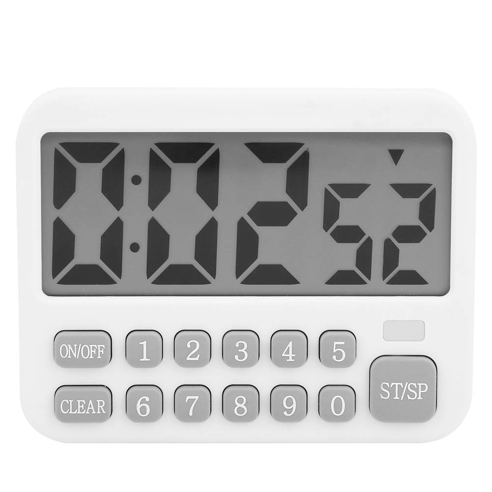 Zerodis Digital Timer - Easy to Use Kitchen Timer for Cooking, Baking, and Office Work | Countdown Timer with Large Display for Home, Kitchen, and Workplace
