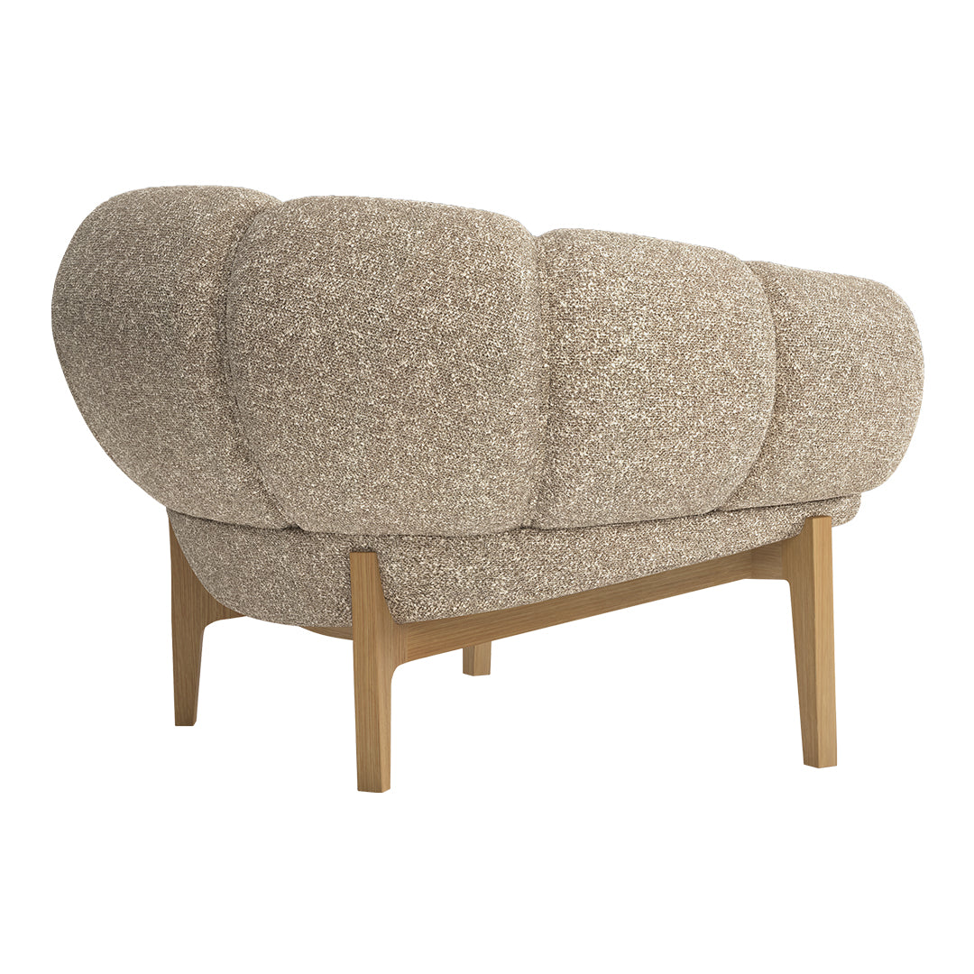 Modern Croissant Lounge Chair - Comfortable Crescent-Shaped Accent Chair for Living Room, Bedroom, or Office - Perfect for Relaxing, Reading, and Napping