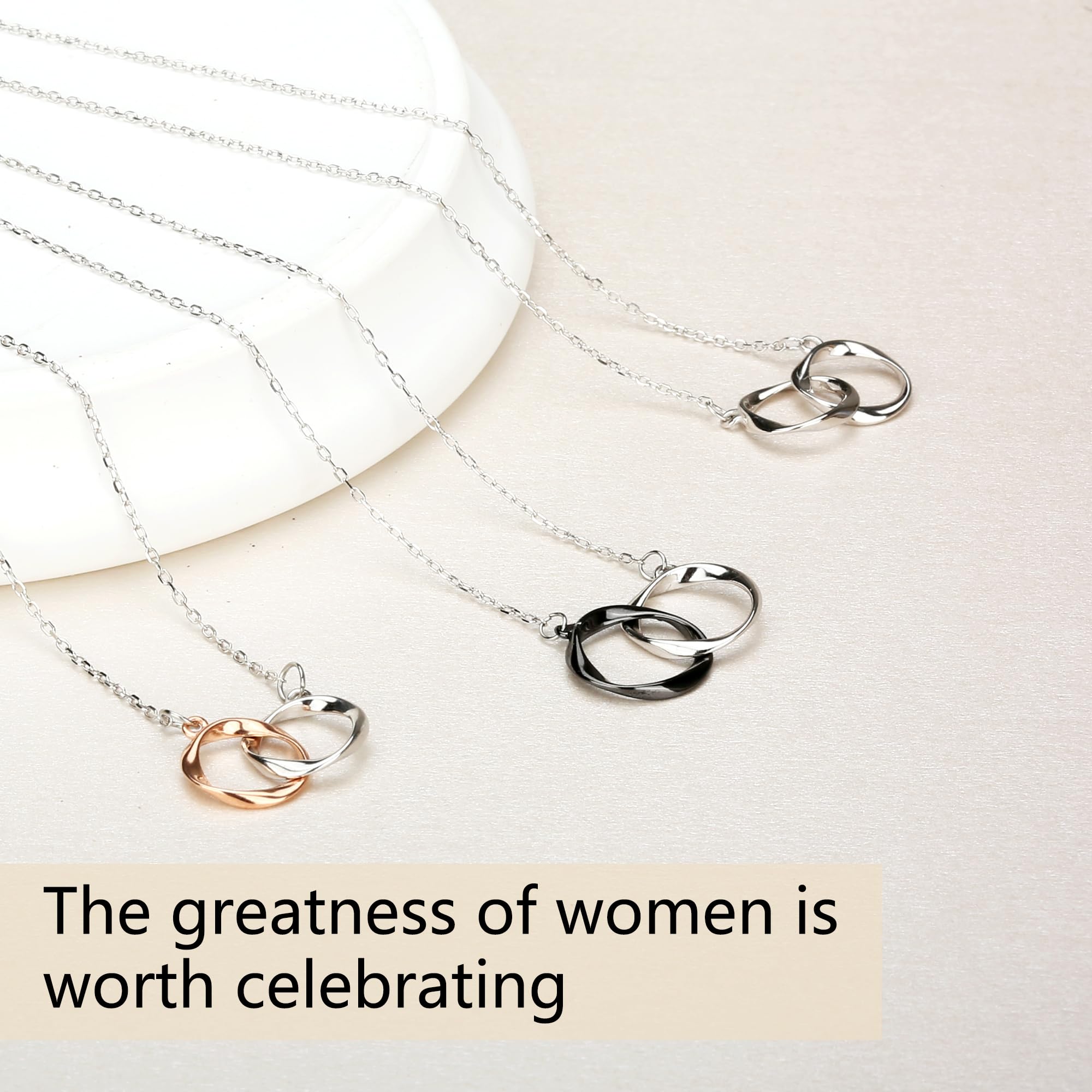 Sterling Silver Memorial Necklace for Mom, Grandma, Daughter & Son - Sympathy Gift for Loss of Loved One - Generations Keepsake Jewelry - Perfect for Mother's Day, Birthday & Remembrance Occasions