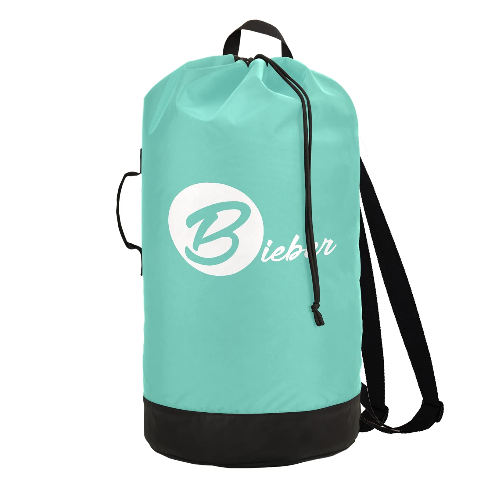 **Large Heavy Duty Teal Laundry Backpack with Adjustable Shoulder Straps – Waterproof Travel Laundry Bag for College Students & Dorm Life – Perfect for Gym, Camping & Dirty Clothes Organization**