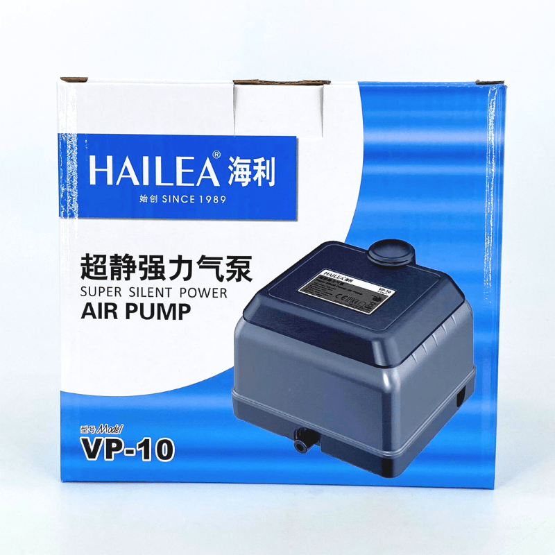 HAILEA VP Series Air Pump 10-30L/min - High Performance Aquarium Air Pump for Fish Tanks, Hydroponics & Pond Aeration