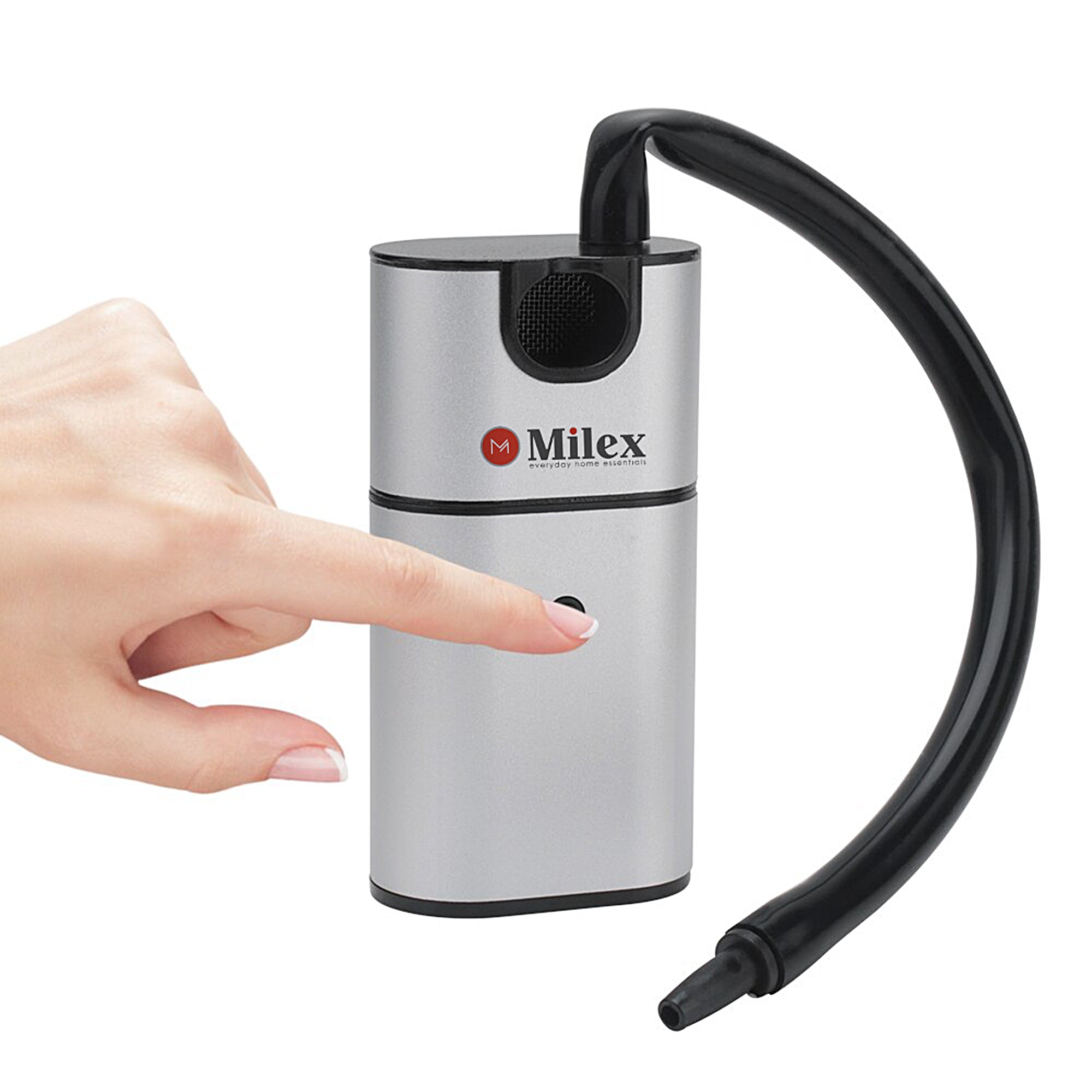Premium Milex Cocktail Smoker Kit - Whiskey & Cocktail Smoking Gun Set with Wood Chips - Perfect for Home Bars, Parties & Mixology Enthusiasts