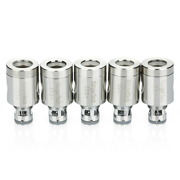 Kangertech Ceramic Replacement Coil 5-Pack - Compatible with Subtank, Toptank & NEBOX - Long-Lasting Vape Coils for Smooth Flavor | Ideal for Sub-Ohm Vaping & Cloud Chasing
