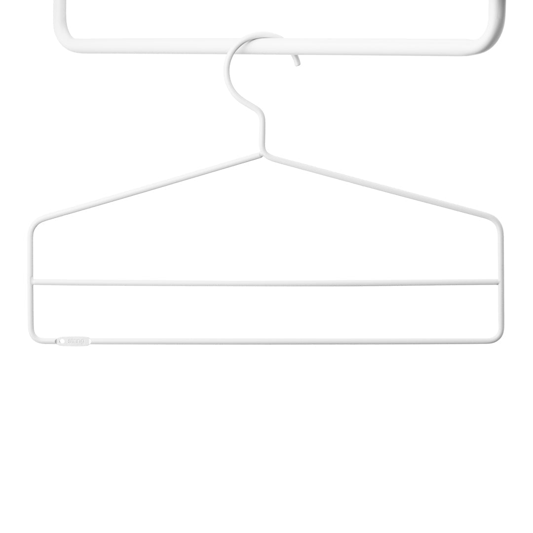 4-Pack Wooden Coat Hangers for Closet Organization - Heavy Duty Clothes Hangers for Jackets, Shirts & Pants - Space Saving Wardrobe Essentials for Home & Office Use