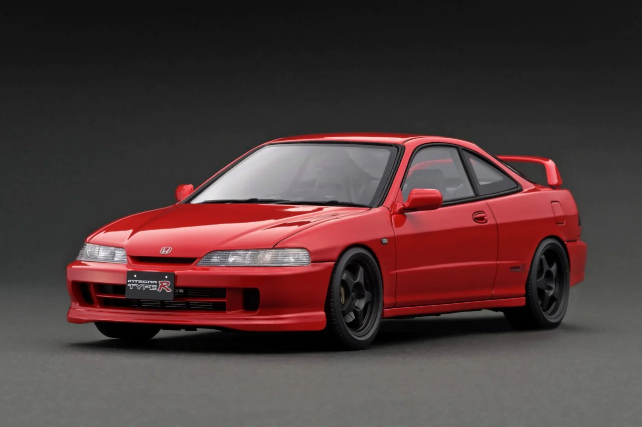 1:18 Scale Honda Integra DC2 Type R Diecast Model Car - Red Collectible for Car Enthusiasts & Display - Perfect for Home Office Decor, Gift for Auto Fans