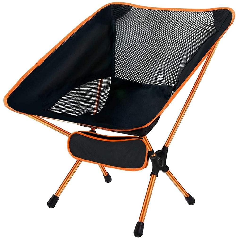 Best Recliner Camping Chairs for Adults - Foldable Lightweight Outdoor Backpacking Chair with Carry Bag - Perfect for Fishing, Hiking, Beach, Picnics & Backyard Relaxation