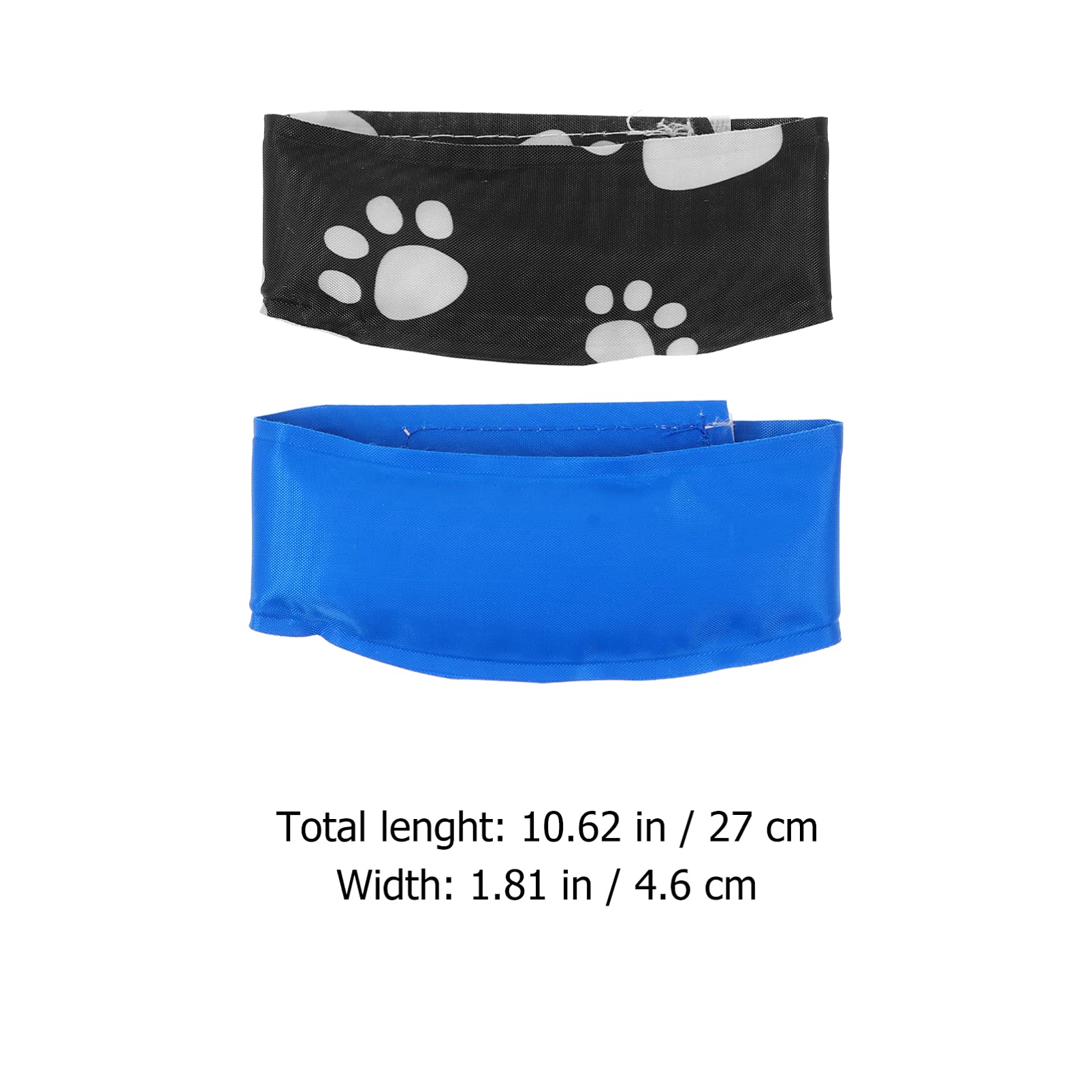 2pcs Mipcase Pet Cooling Scarf & Vest for Dogs - Breathable Summer Dog Clothes, Puppy Collar & Scarf with Ice Bag - Non-Woven Fabric for Hot Weather (Perfect for Outdoor Walks, Beach Trips & Summer Adventures)