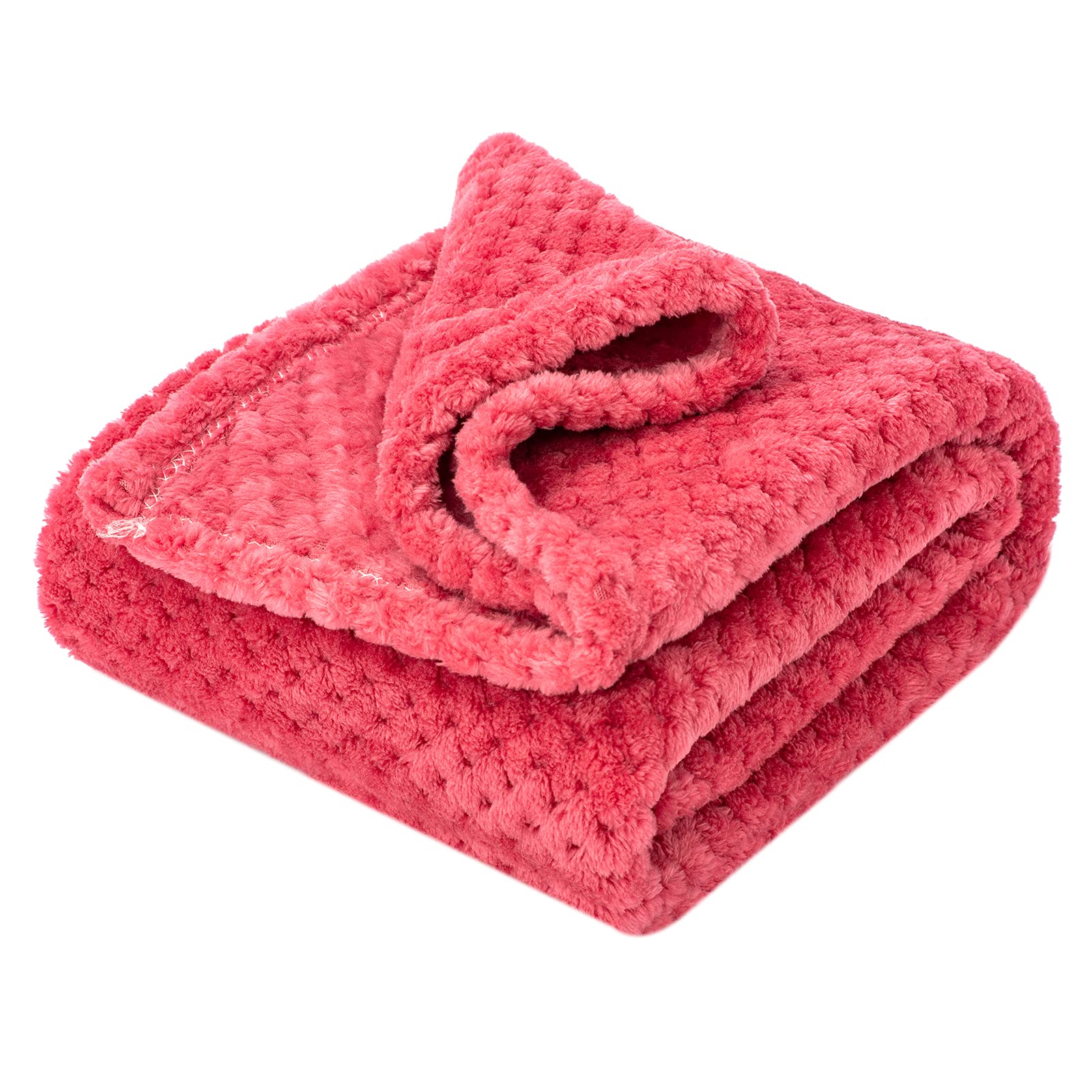Warm Fleece Pet Blanket for Dogs & Cats - Soft Plush Throw for Bed, Couch & Travel (40