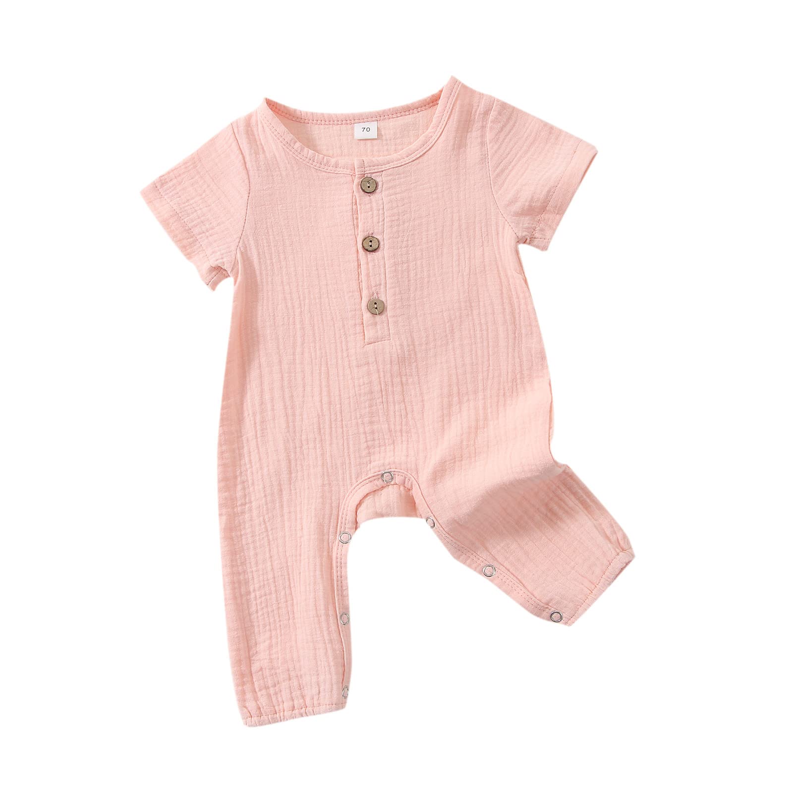 **Newborn Baby Boy Girl Romper - Soft Ribbed Onesie Bodysuit Outfits for Infants | Perfect for Everyday Wear, Photo Shoots & Gifts**