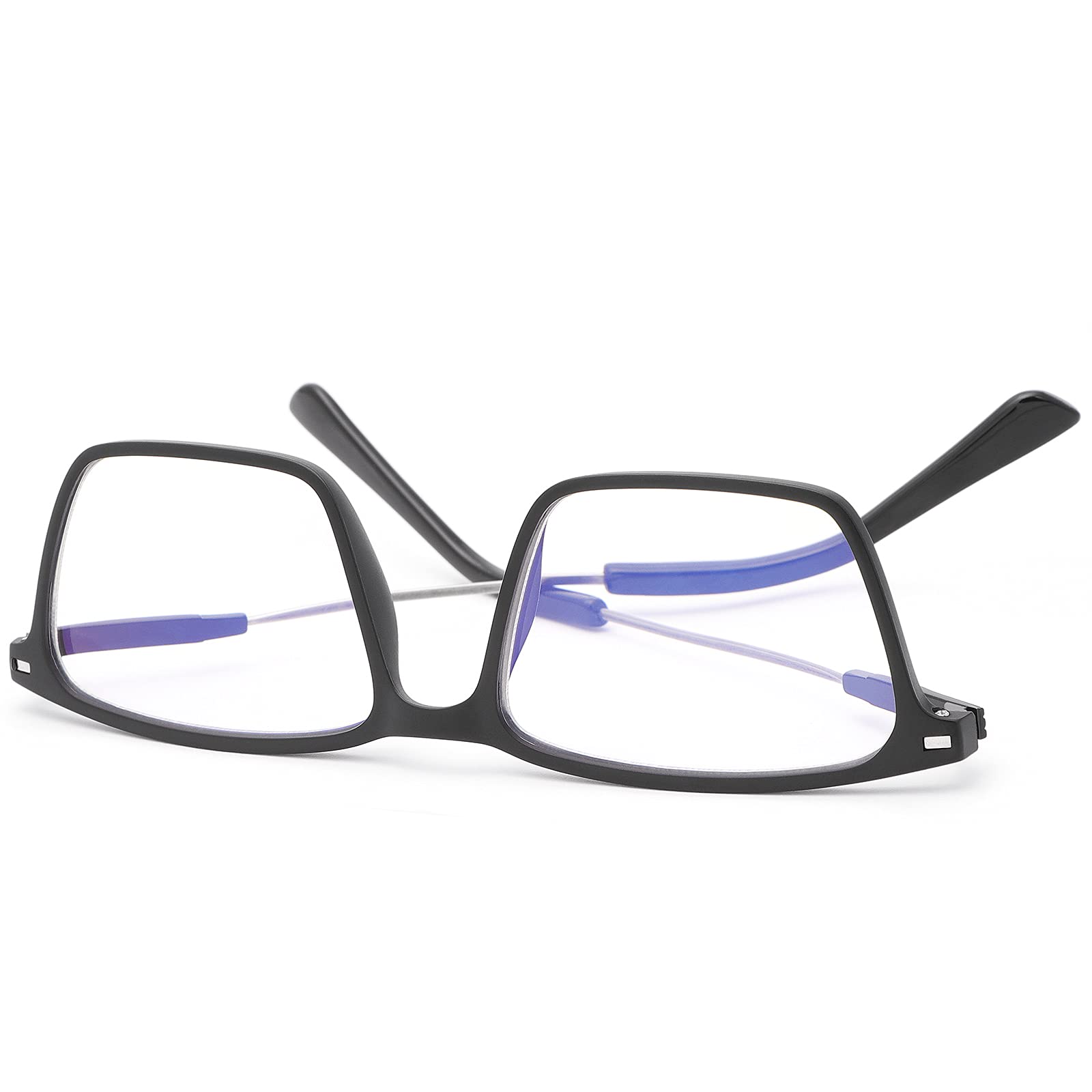YIMI Blue Light Blocking Computer Glasses - Progressive Multifocus Reading Eyewear for Men & Women - Anti-Fatigue Multifocal/Trifocal Readers for Office, Gaming & Screen Use