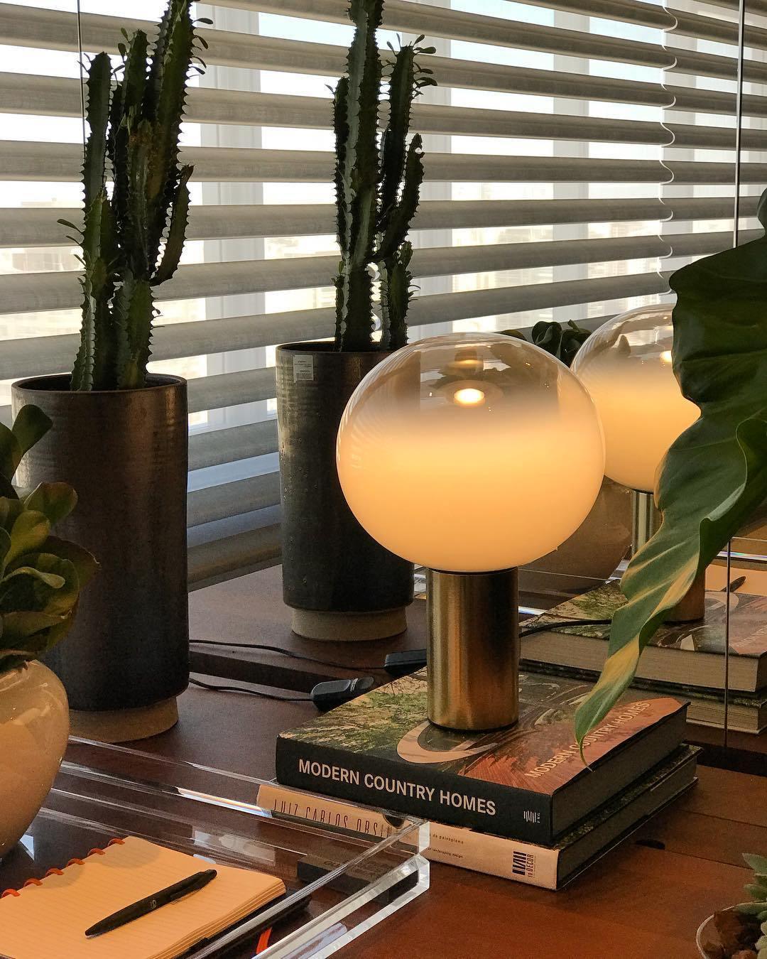 Laguna Table Lamp - Modern LED Nightstand Lamp with USB Port, Adjustable Brightness for Bedroom, Living Room & Office - Perfect for Reading, Relaxing & Decor