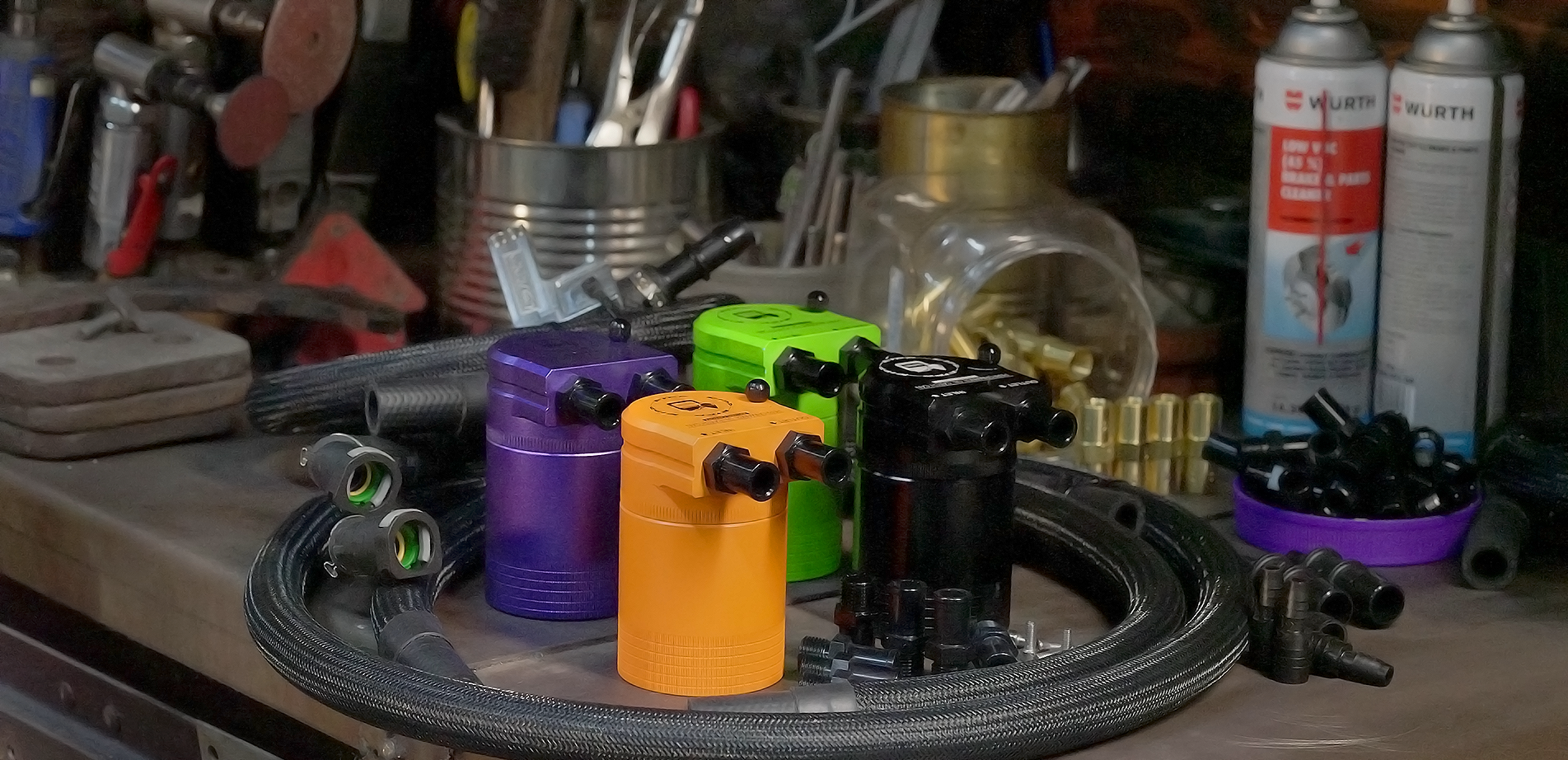 2010-2021 V6 Toyota 4Runner Oil Catch Can Kit - Prevent Engine Sludge & Improve Performance for Off-Roading & Daily Driving