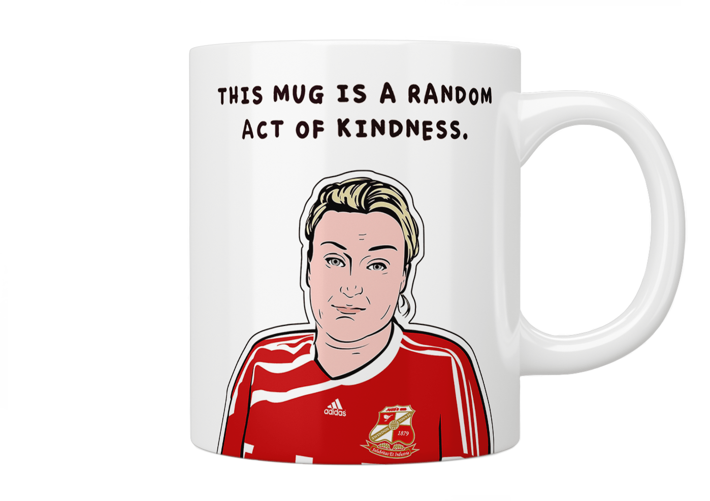 Kerry Mucklowe Random Act of Kindness Coffee Mug - Inspirational Gift for Friends, Coworkers & Teachers - Perfect for Office, Home & Daily Motivation