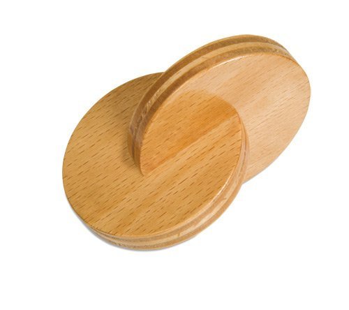 Montessori Wooden Baby Teething Toys - Detachable Interlocking Discs for Sensory Play & Early Learning | Safe & Natural Teether for Infants & Toddlers | Perfect for Home, Daycare & Travel Use