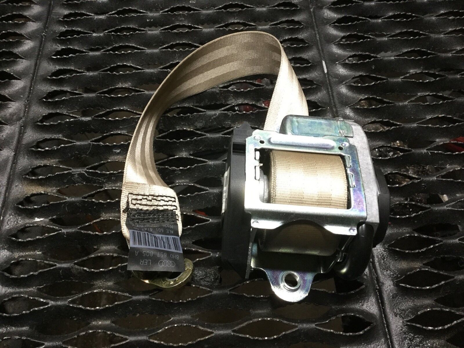 2003-2006 Audi A4 B6 Rear Left Seat Belt Retractor OEM Replacement Part - Perfect for Car Safety Repairs & Restoration Projects