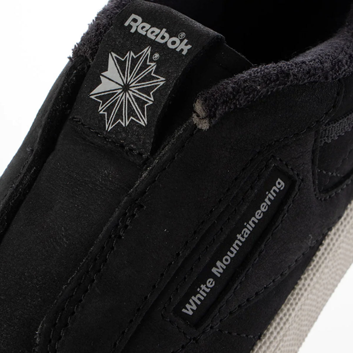 White Mountaineering Club C 85 Sneakers - Black Chalk Grey | Stylish Casual Shoes for Men & Women | Perfect for Urban Streetwear & Outdoor Adventures