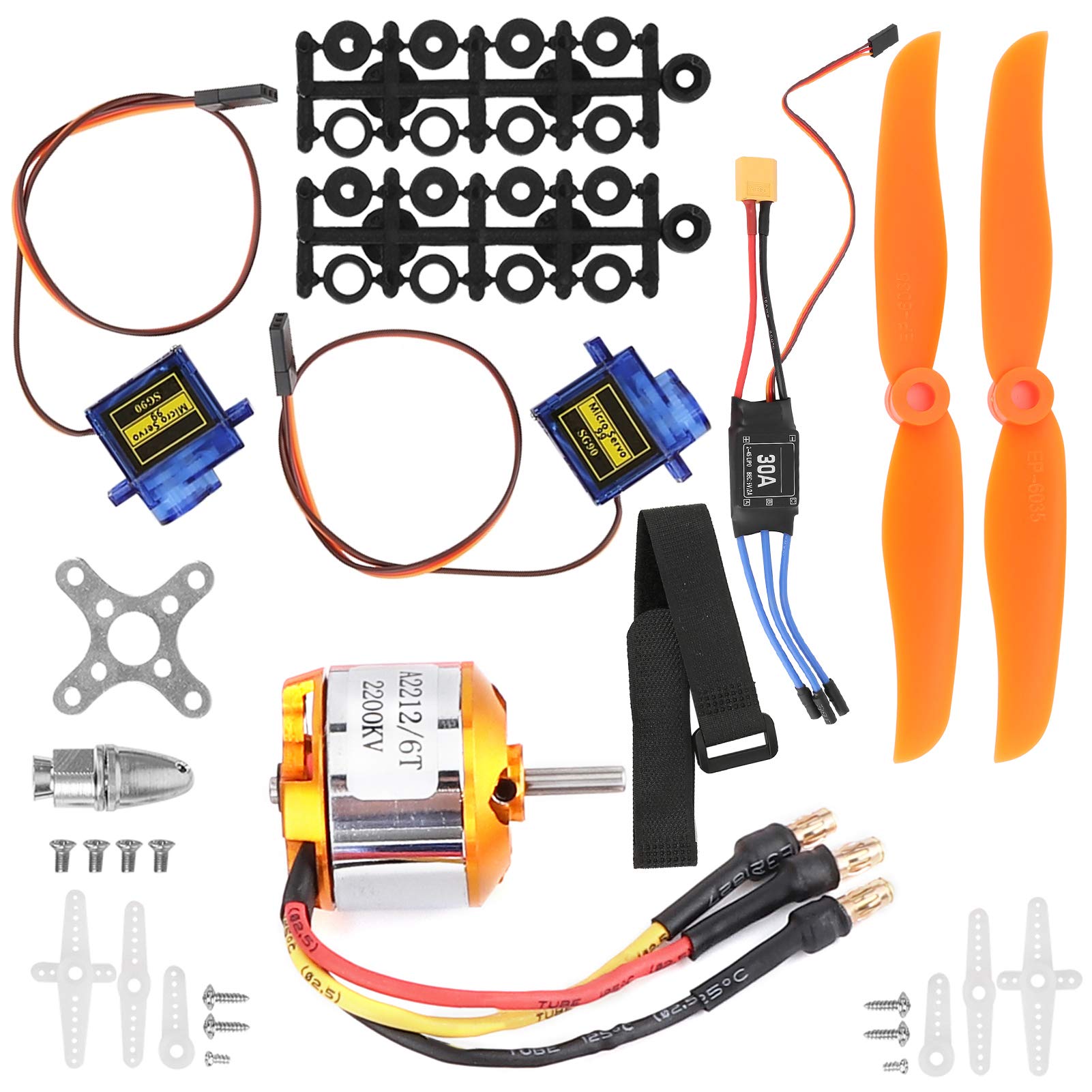 RC Aircraft Propeller - Compatible with Lithium Batteries & Multiple Programming Methods | Durable Drone Accessory for Kids & Adults | Perfect for RC Plane Hobbyists & Outdoor Flying Enthusiasts