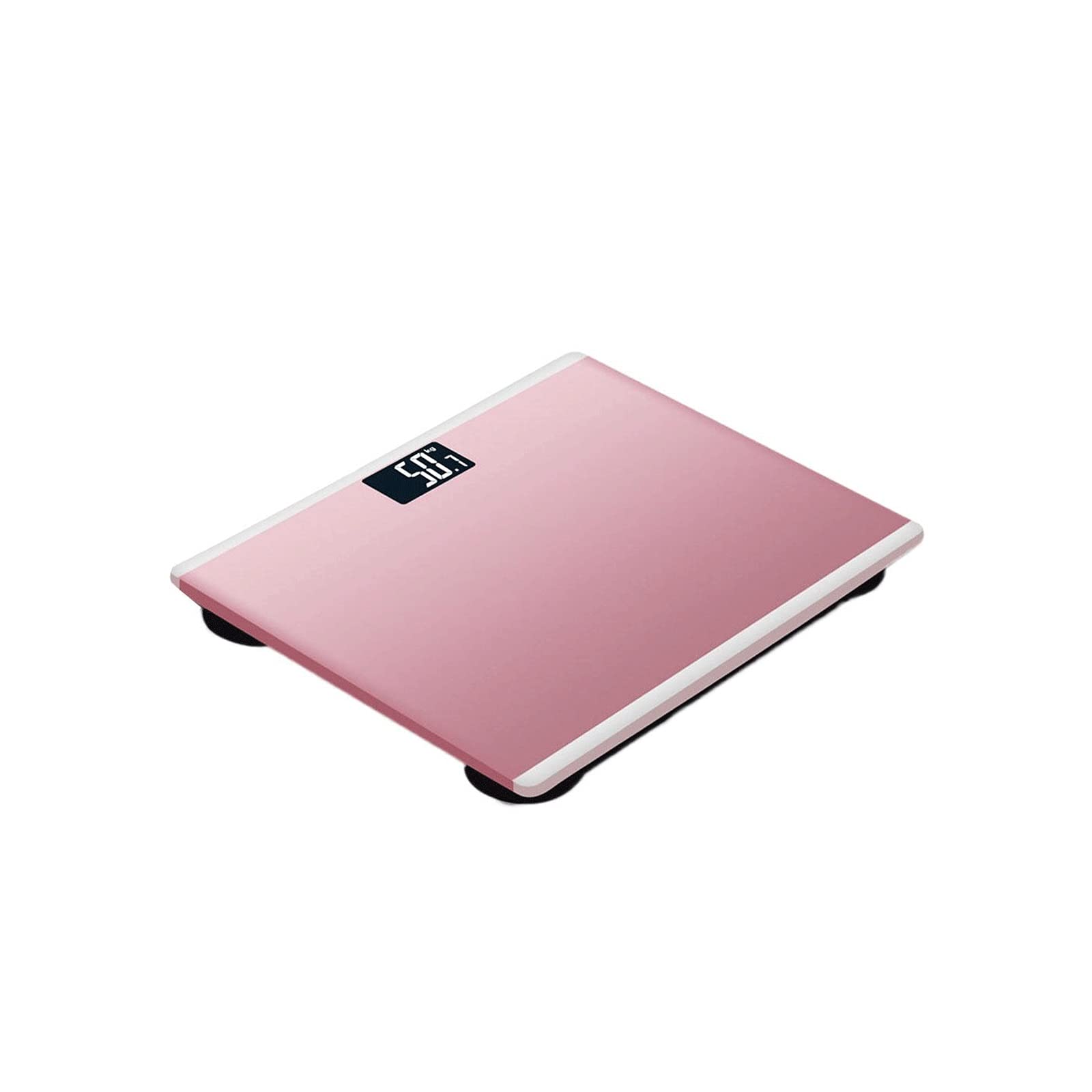GyLazhuzizysc 180kg Smart Digital Bathroom Scale with Glass LCD Display - Accurate Body Weight Scale for Home, Gym & Health Tracking (Rose Gold) - Perfect for Bathroom, Bedroom & Fitness Enthusiasts