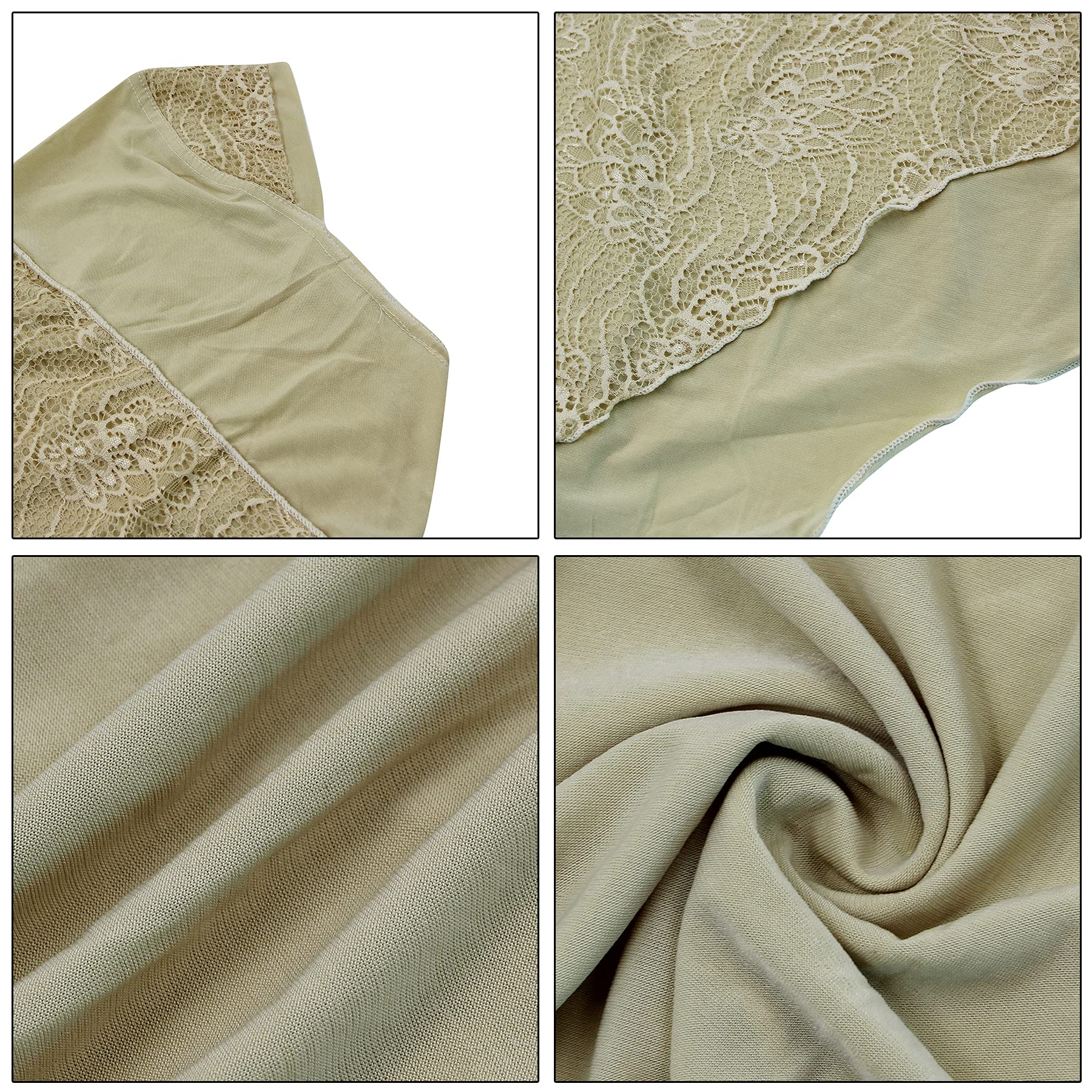 ANKOMINA Women's Muslim Hijab Head Wrap Scarf - Elegant Lace Prayer Shawl & Hair Cover for Modest Fashion | Perfect for Daily Wear, Prayer, Work & Special Occasions