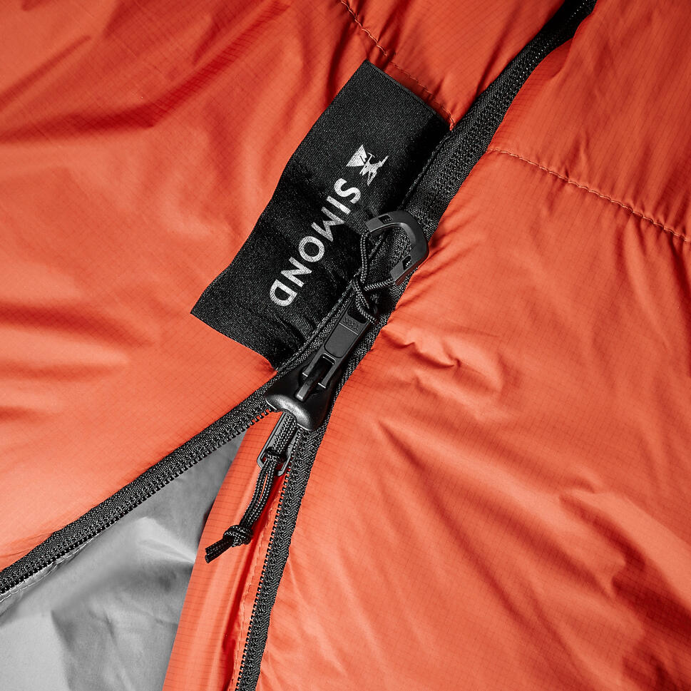 Simond MT500 23°F (-5°C) Lightweight Polyester Sleeping Bag for Camping, Hiking & Backpacking - Compact & Warm Outdoor Sleeping Solution
